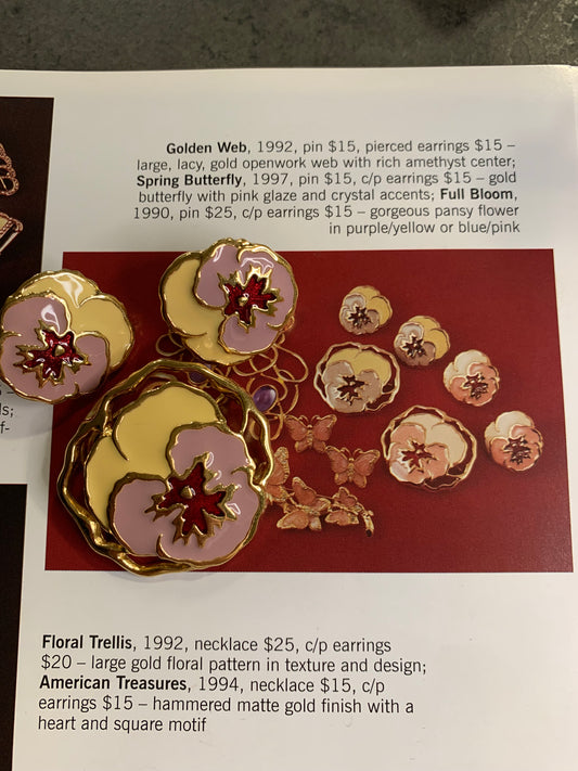 Parure Avon “Full Bloom”