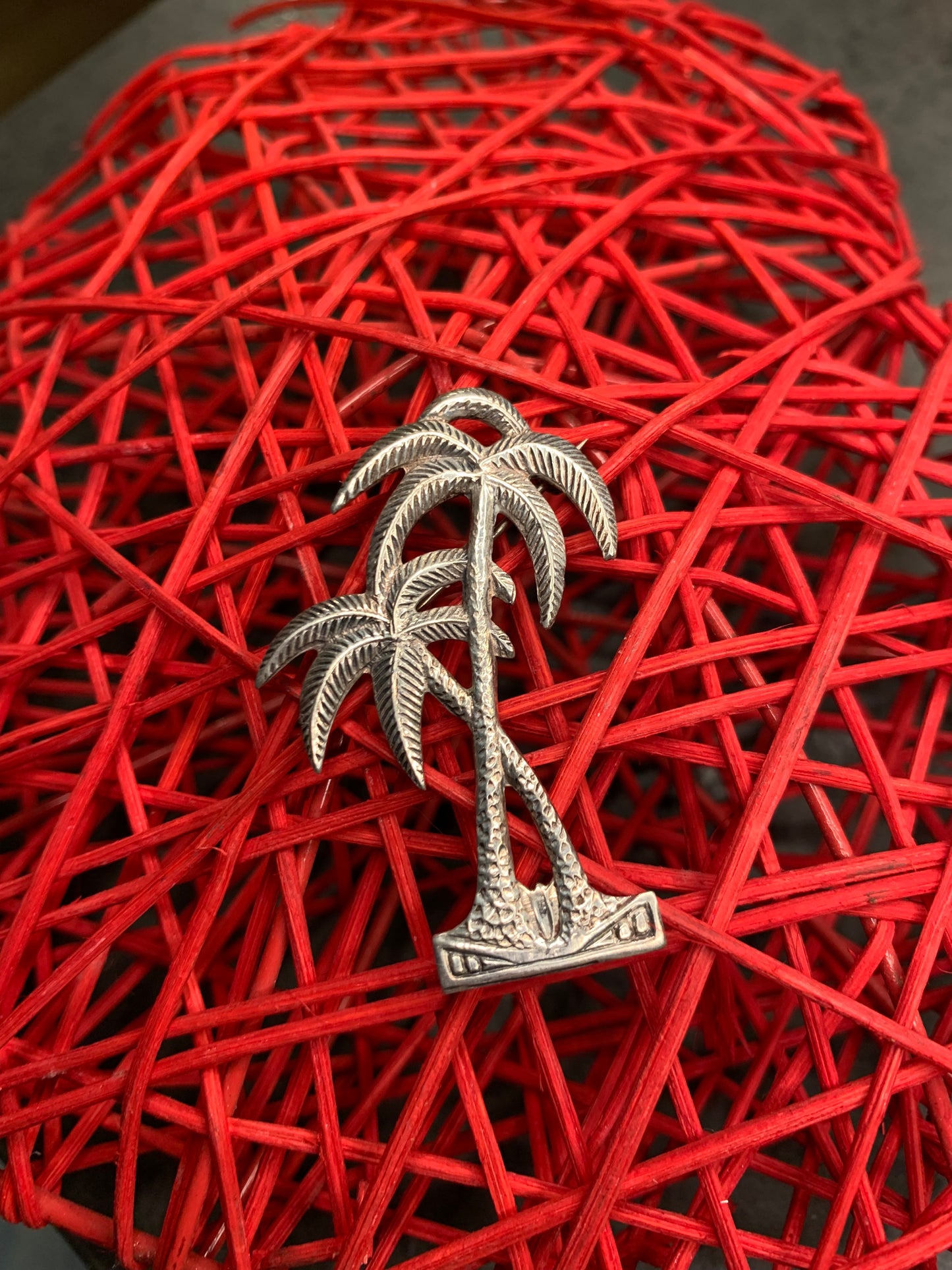 Spilla Palme Sterling