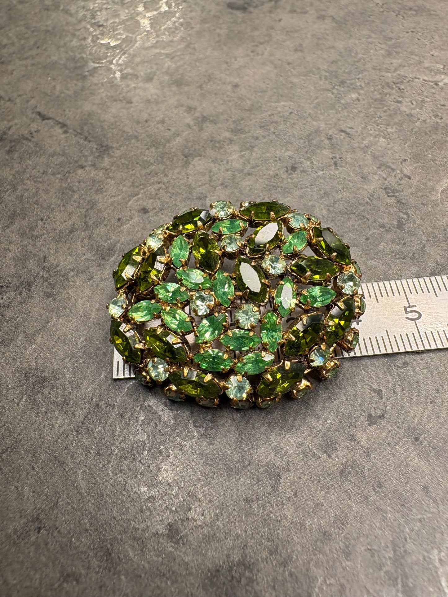 Spilla “Regina verde”