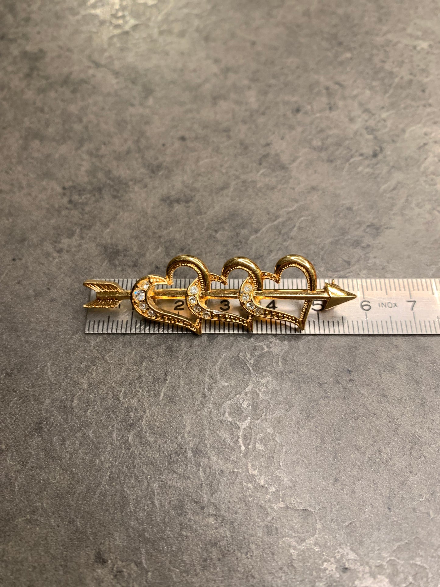 Spilla Avon “Triple Heart”