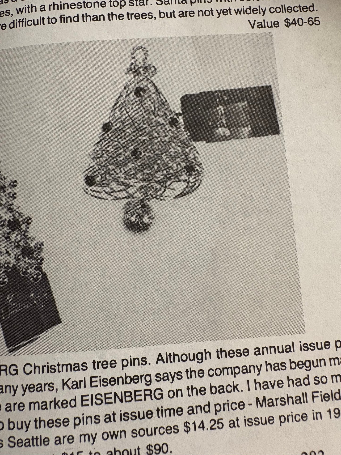 Spilla Eisenberg Albero di Natale