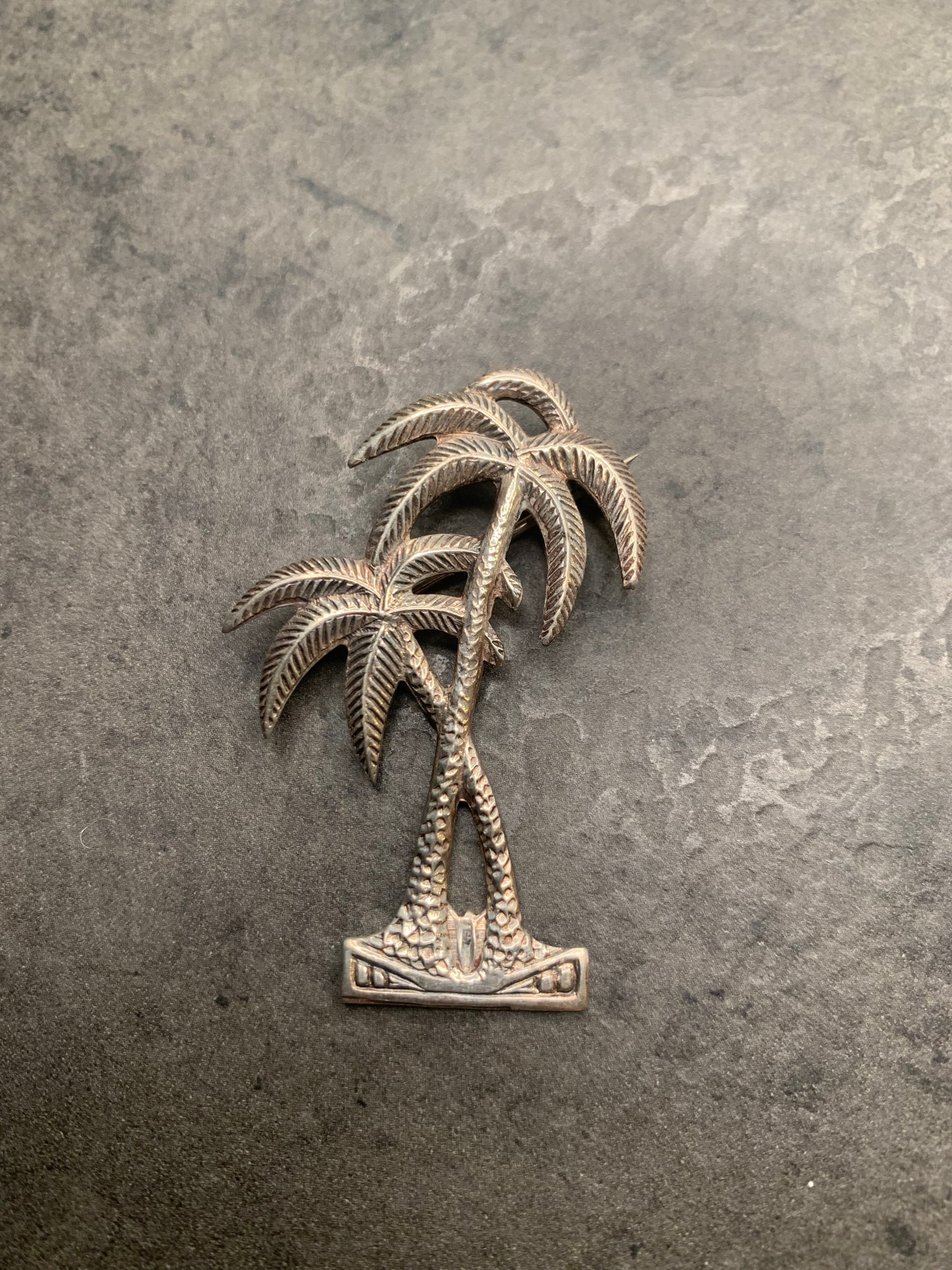 Spilla Palme Sterling
