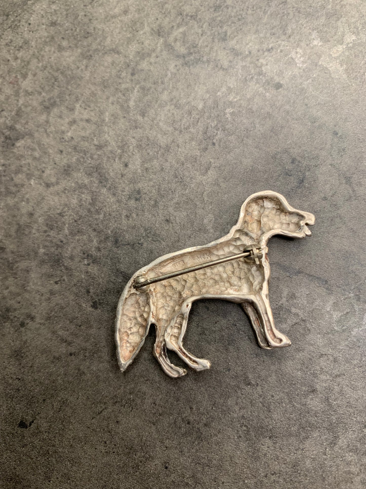 Spilla Cane Sterling