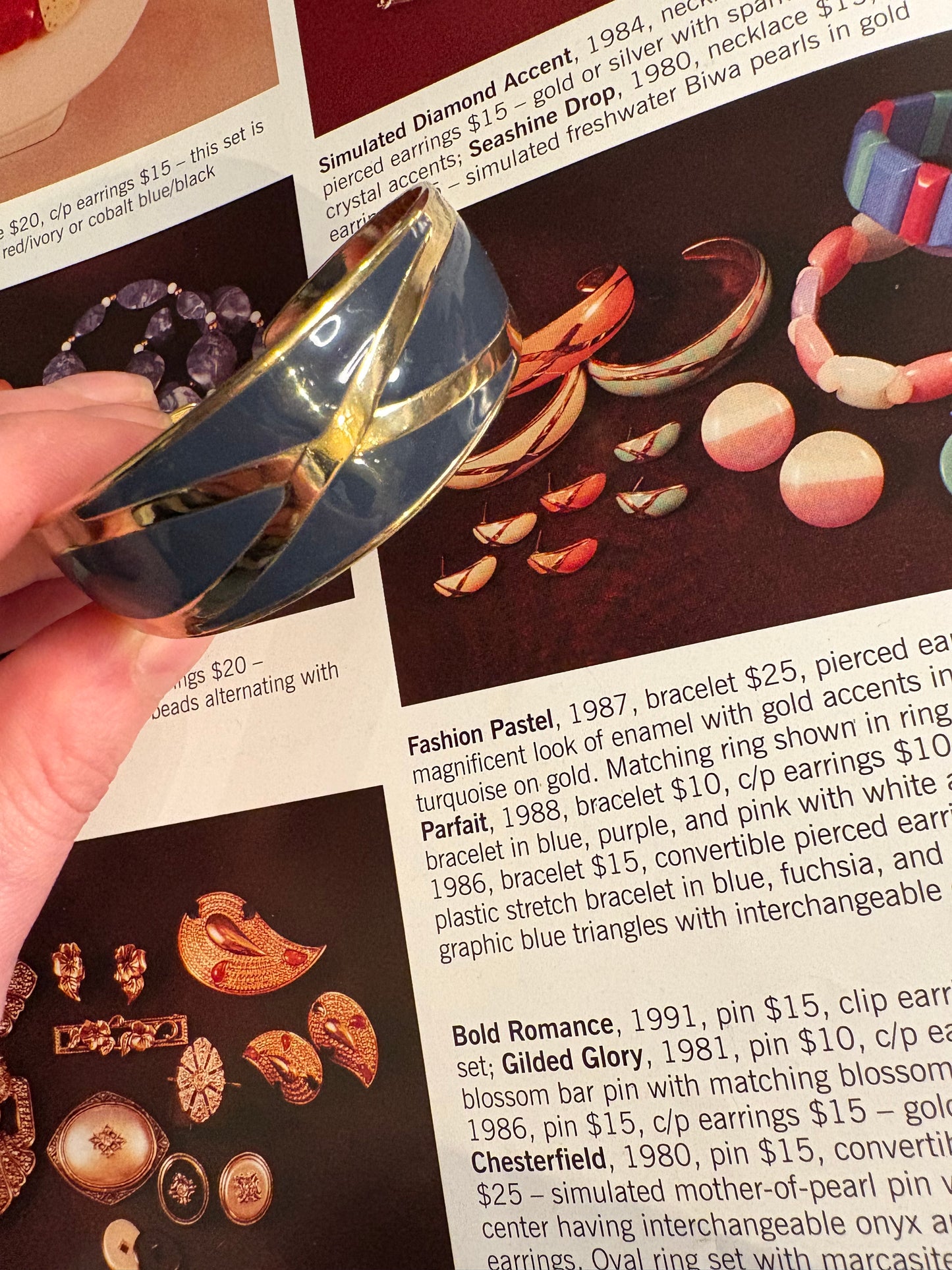 Bracciale Avon 1987.
