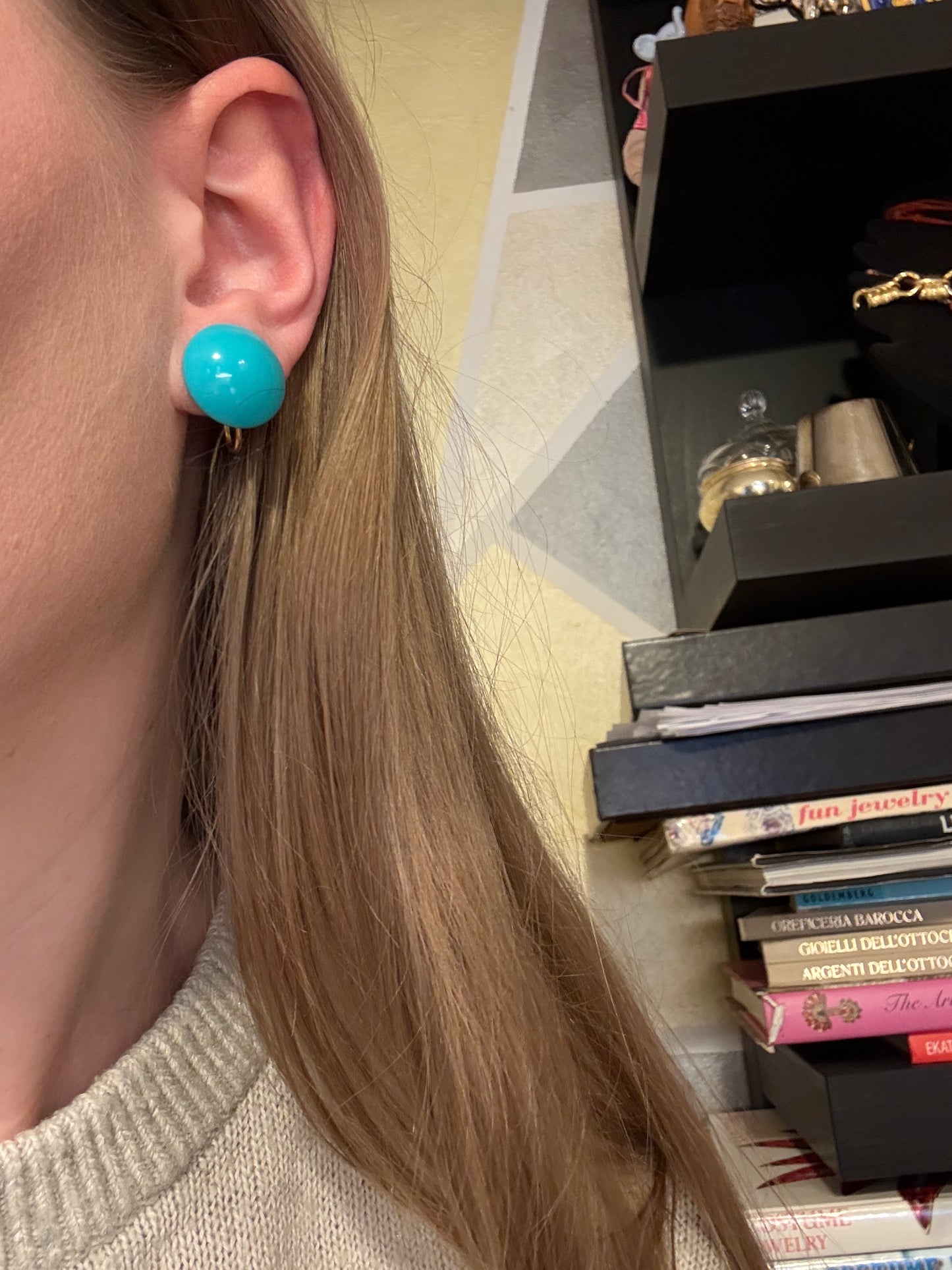 Orecchìni a clip Richelieu