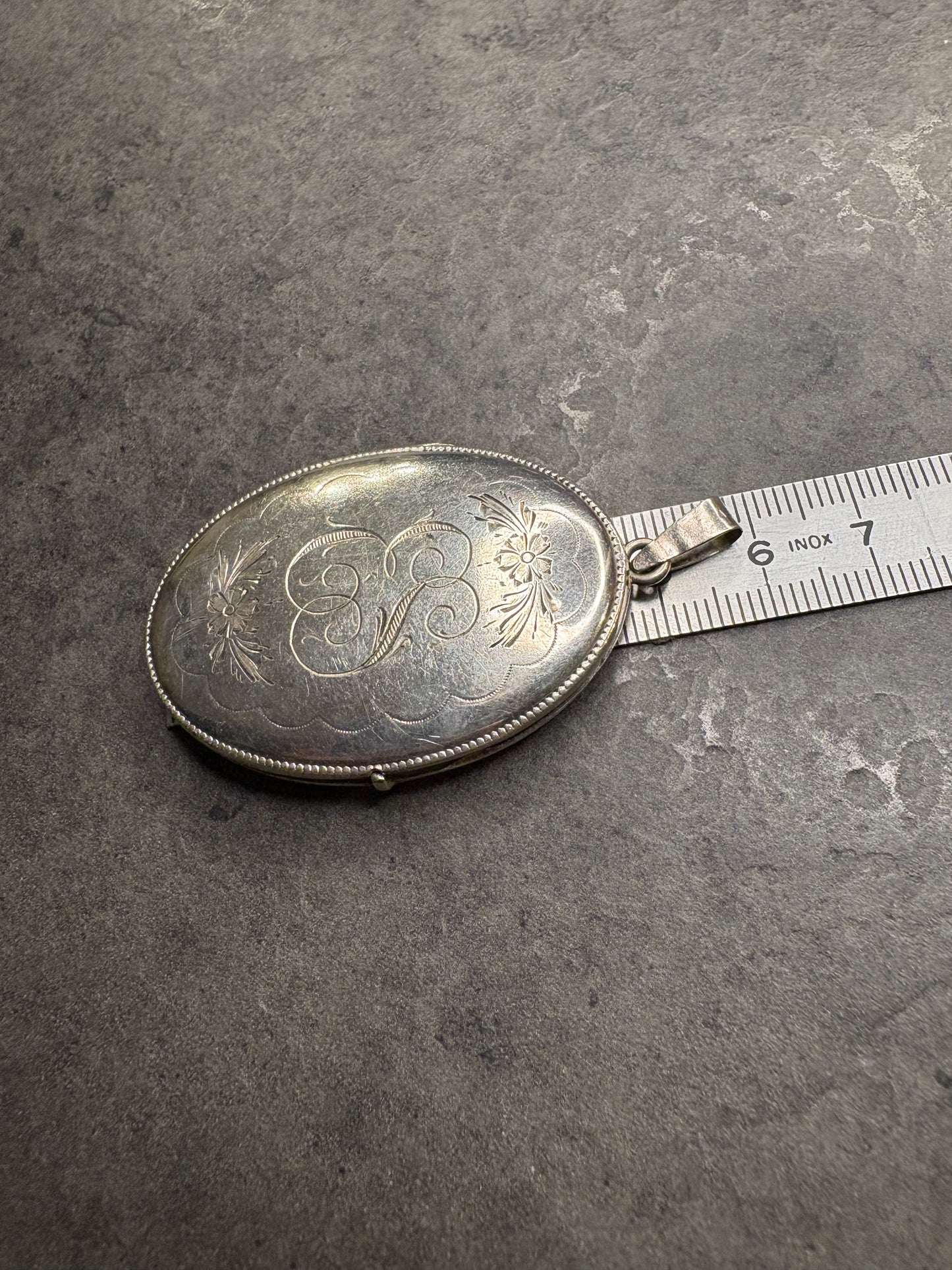 Pendente Locket Alpacca