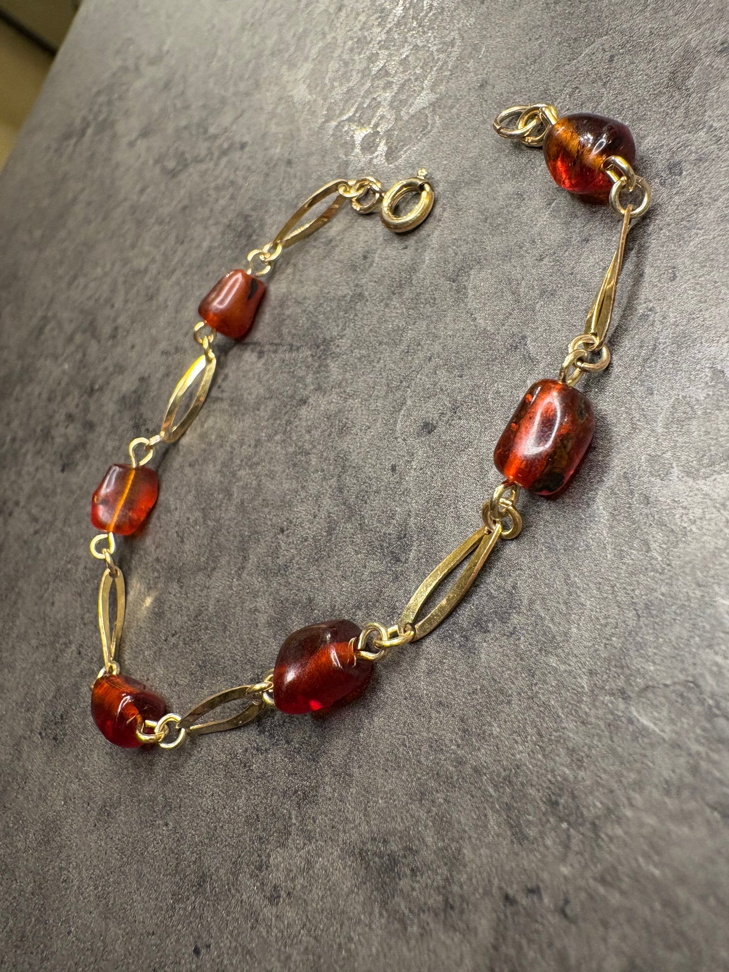Bracciale Amerikaner e Ambra