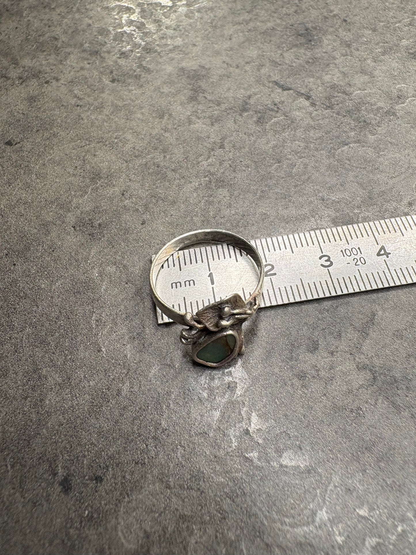Anello Argento e Madreperla