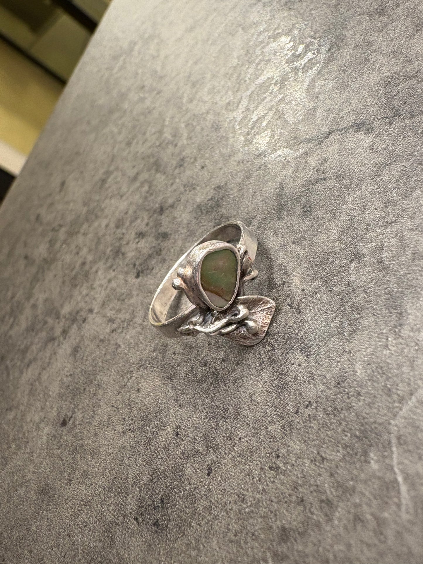 Anello Argento e Madreperla