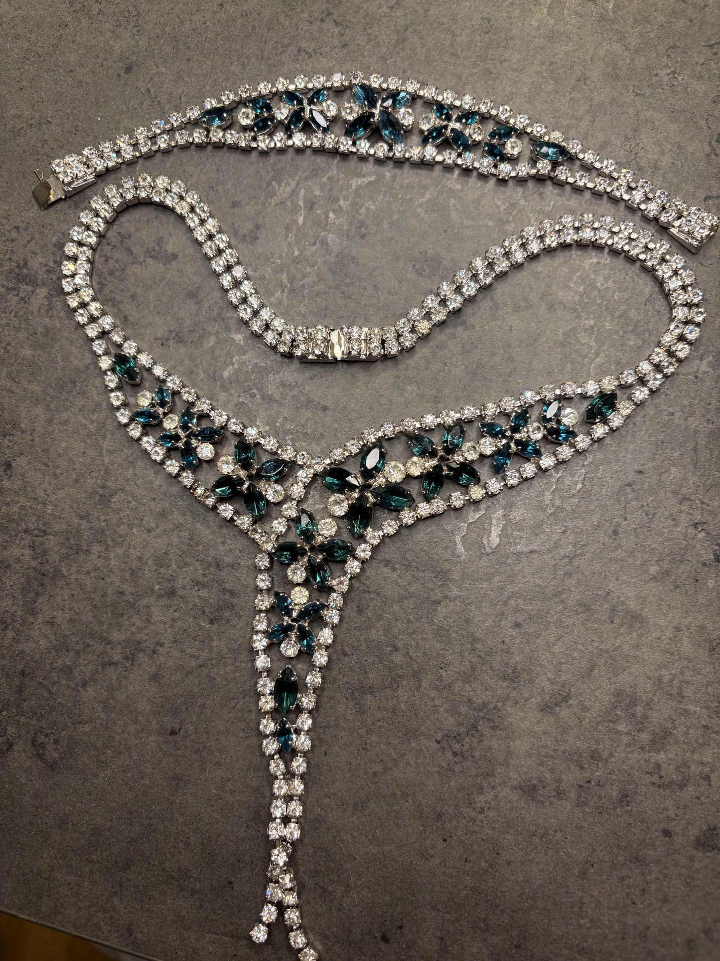 Parure “Fiori Blu”