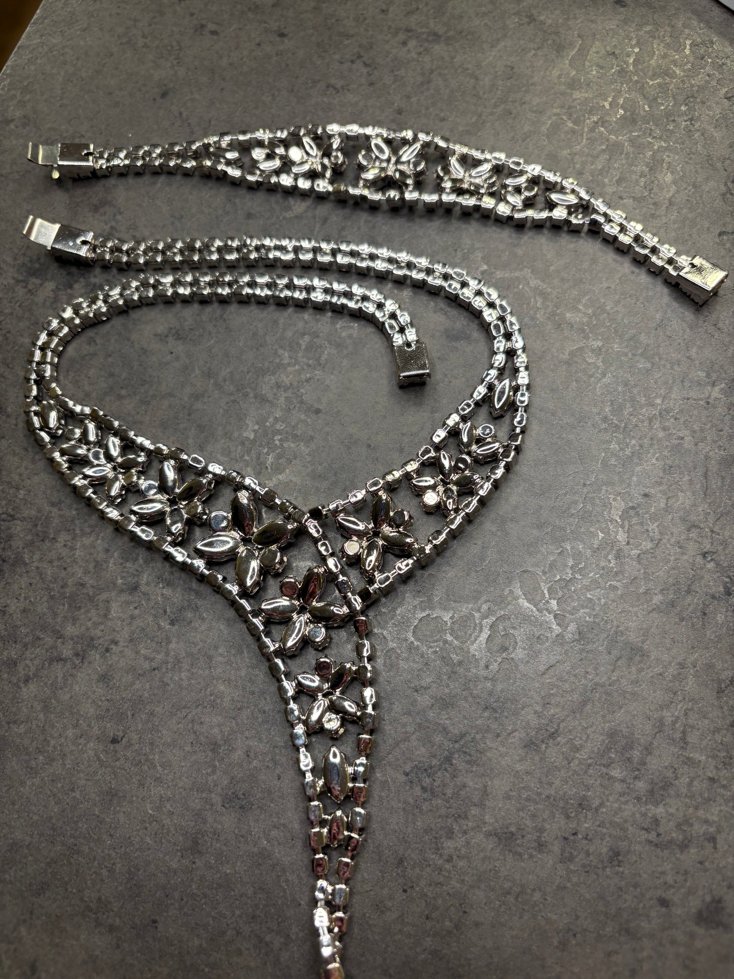 Parure “Fiori Blu”