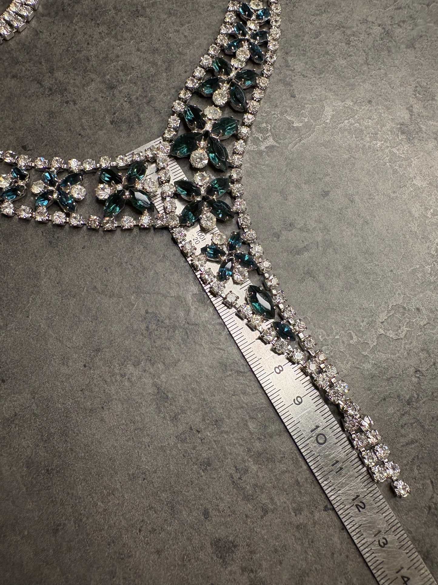 Parure “Fiori Blu”