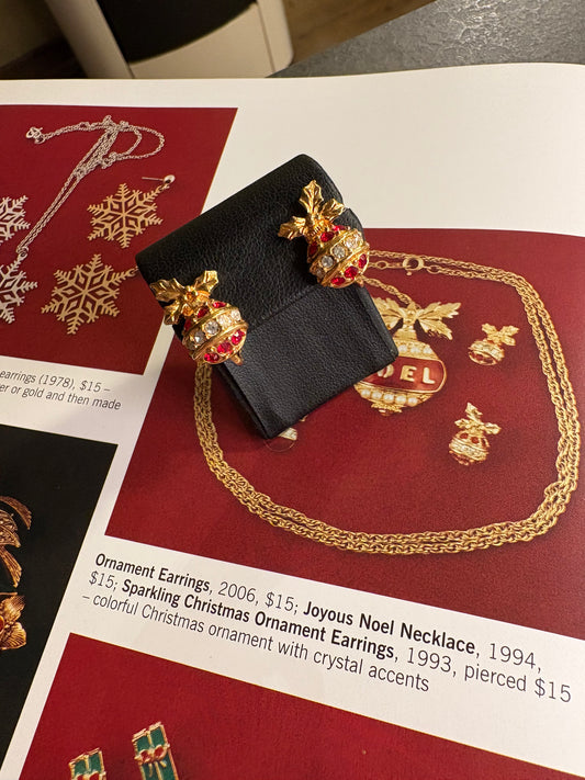 Orecchìni Avon Natale