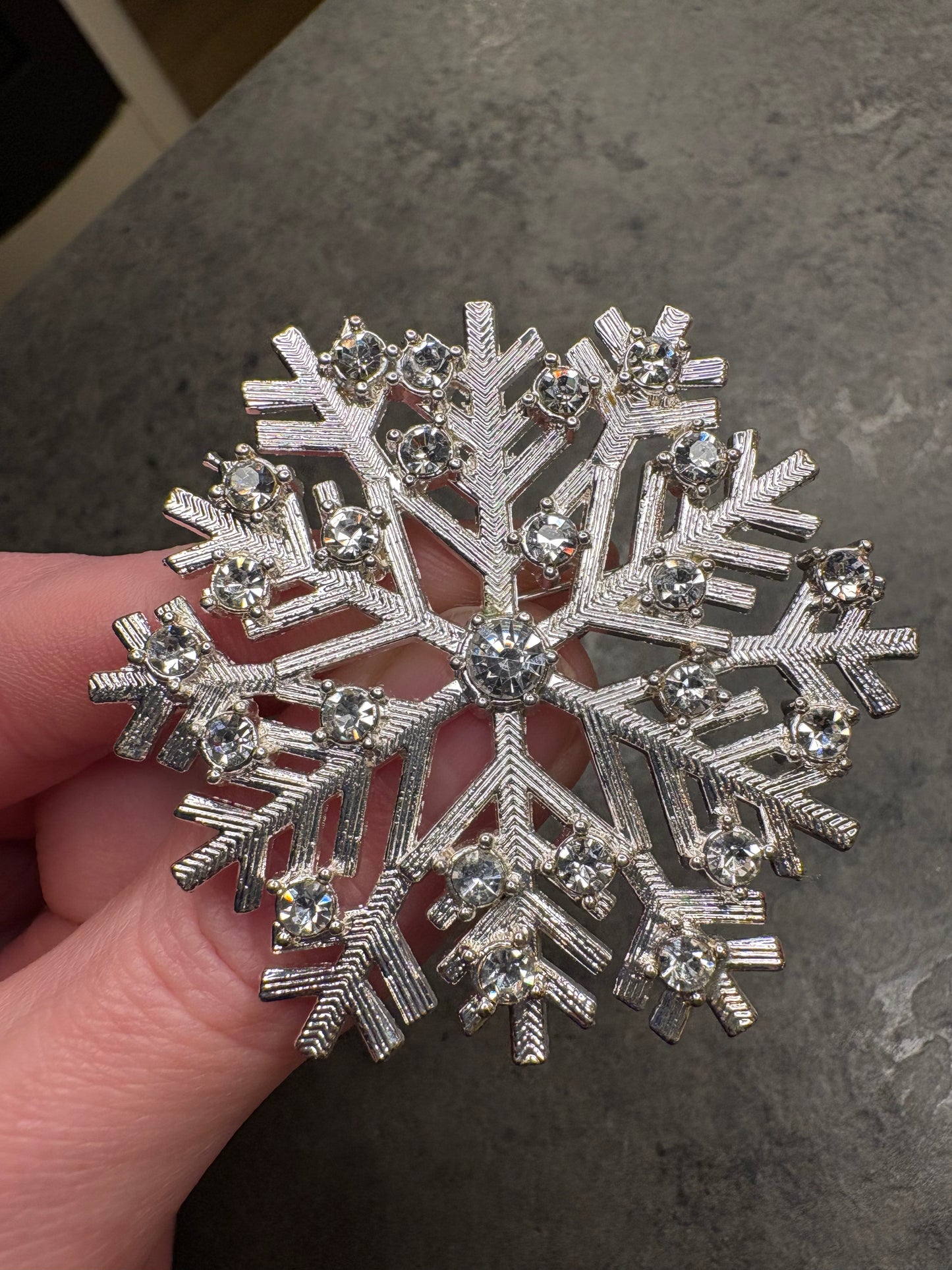 Spilla “Fiocco di neve”