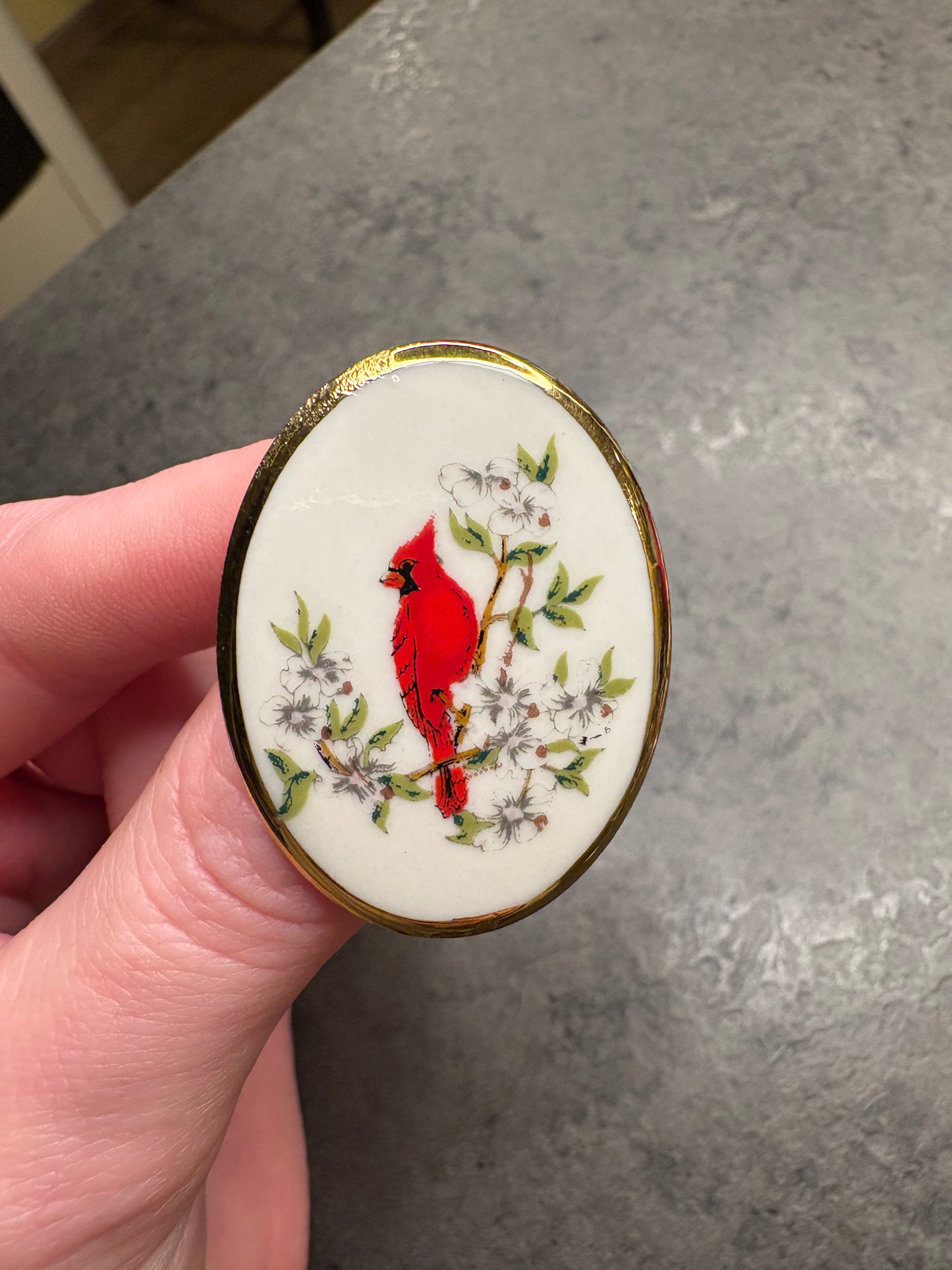 Spilla “Cardinale”