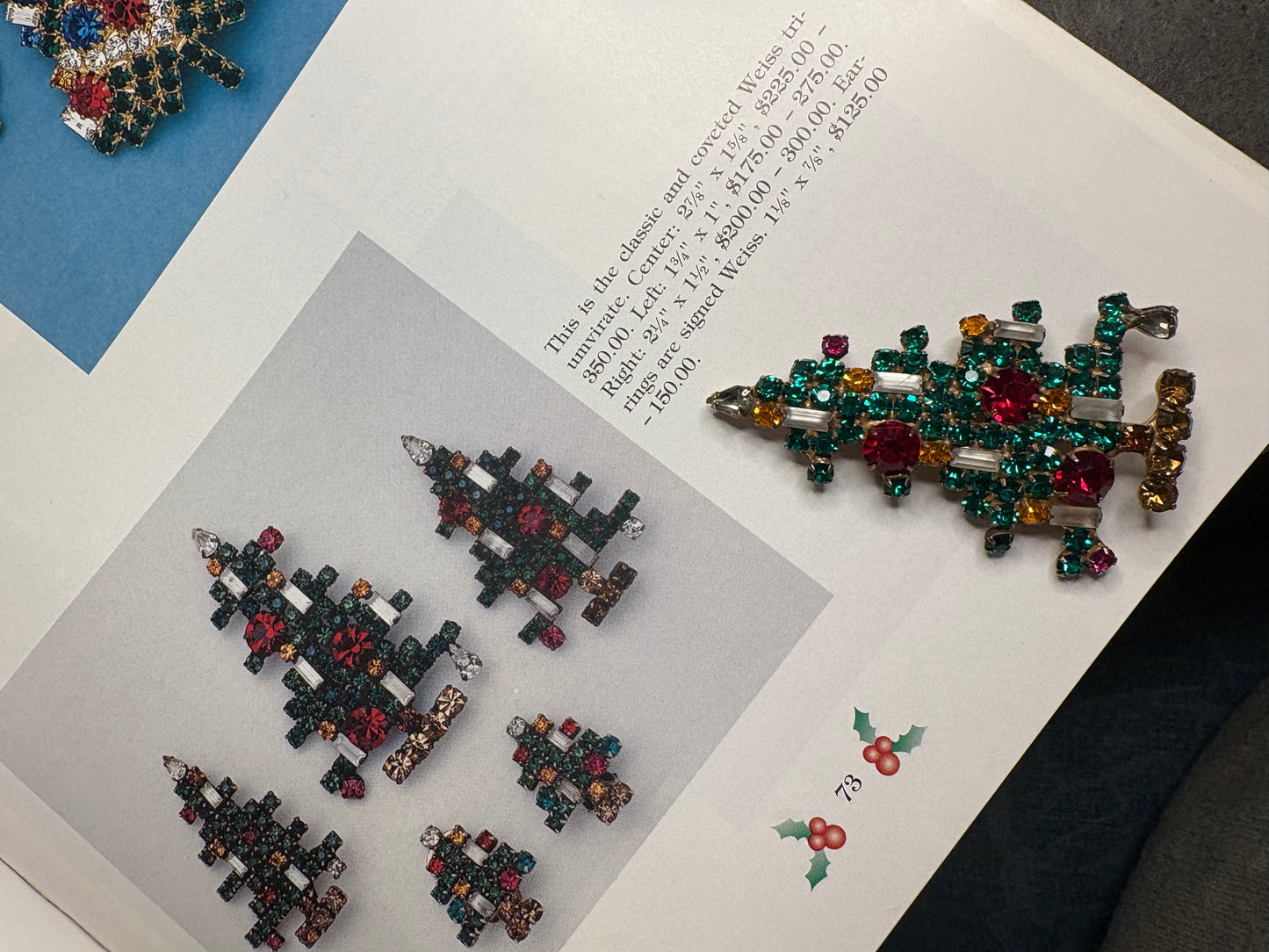 Spilla Weiss “Albero con Candele”