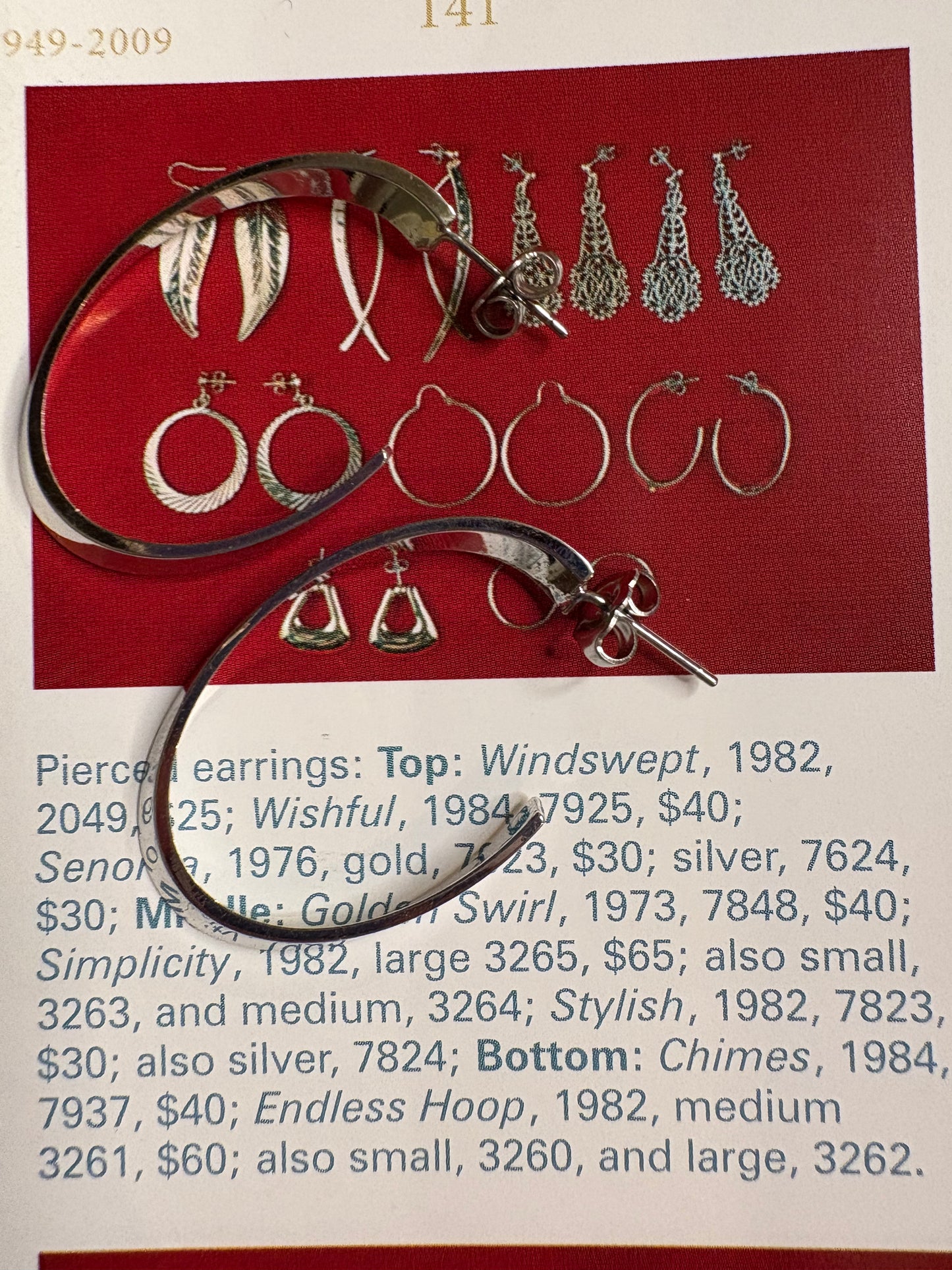 Orecchìni Sarah Coventry 1982