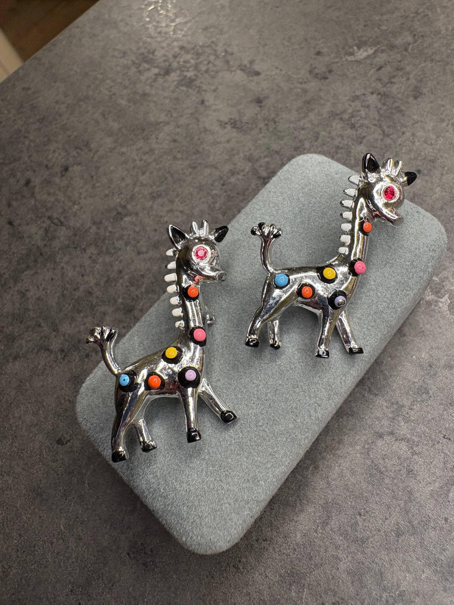 Spille “Coppia dì Giraffe”