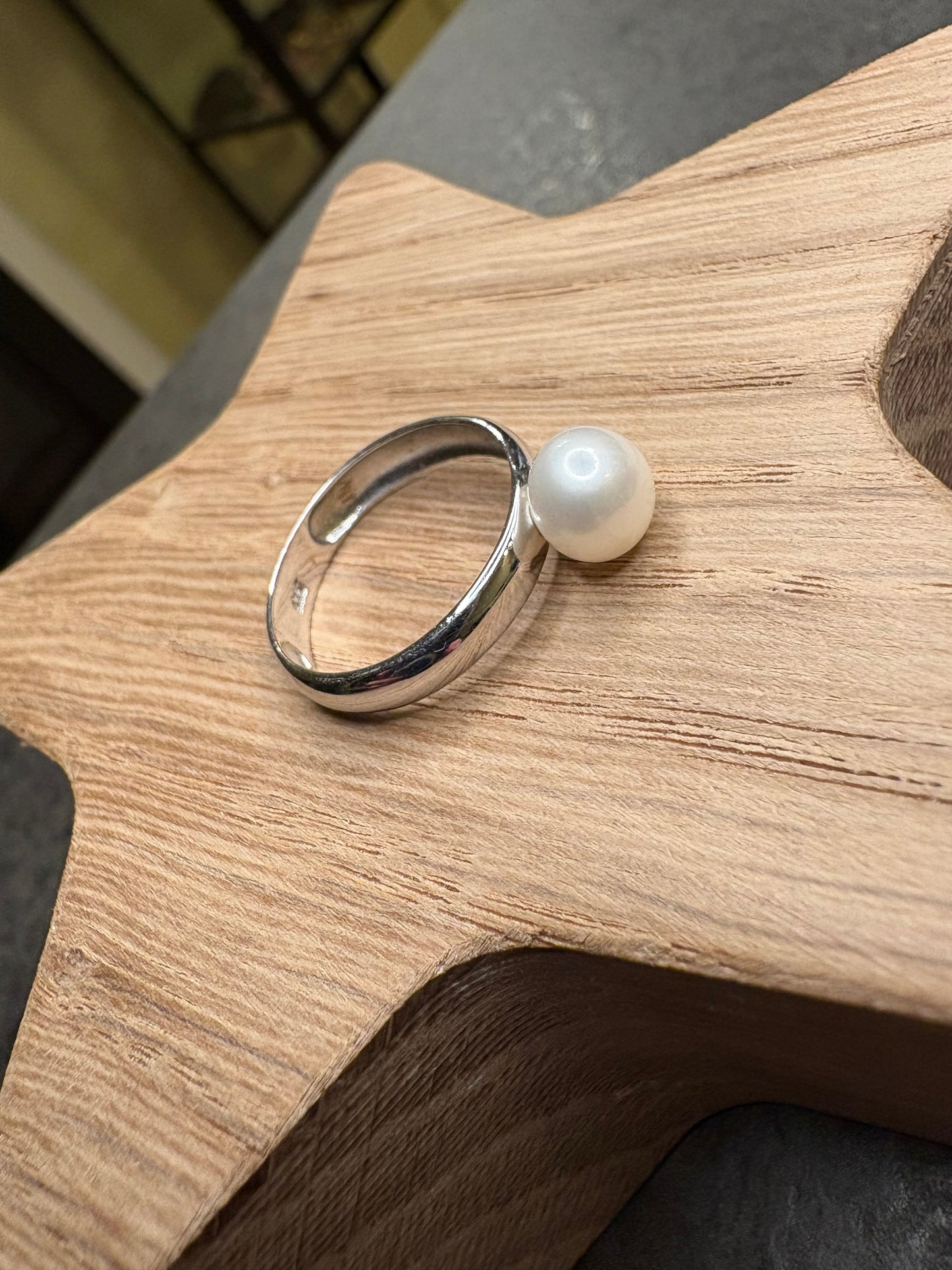 Anello Argento 925 e Perla