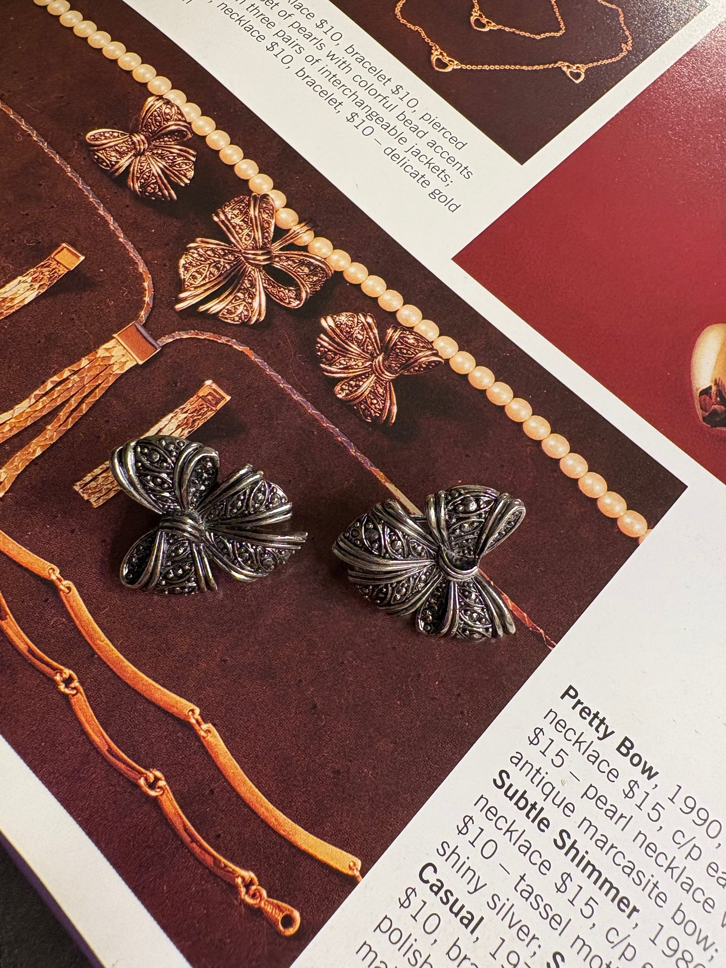 Orecchìni Avon 1990