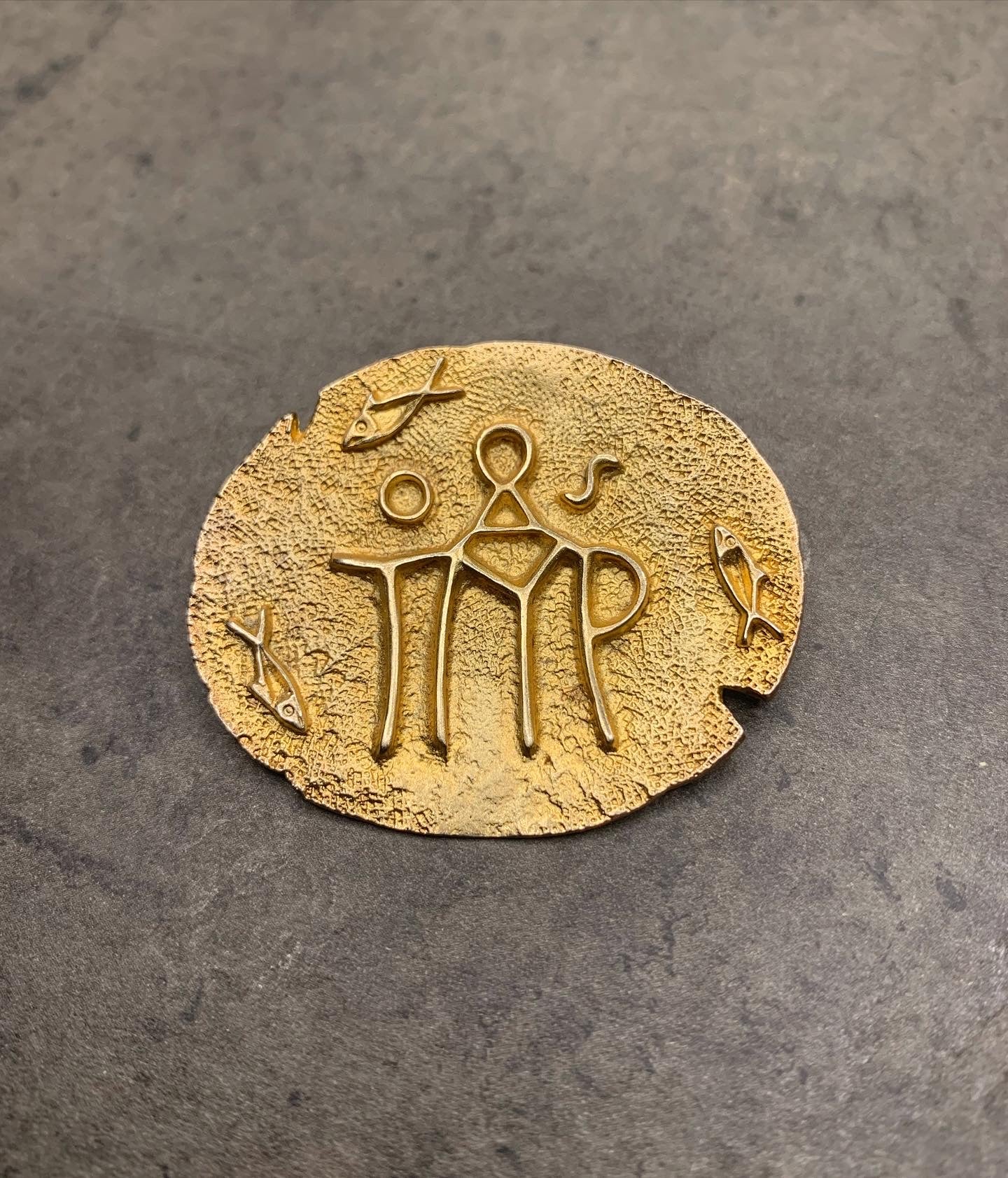 Spilla-ciondolo argento 835