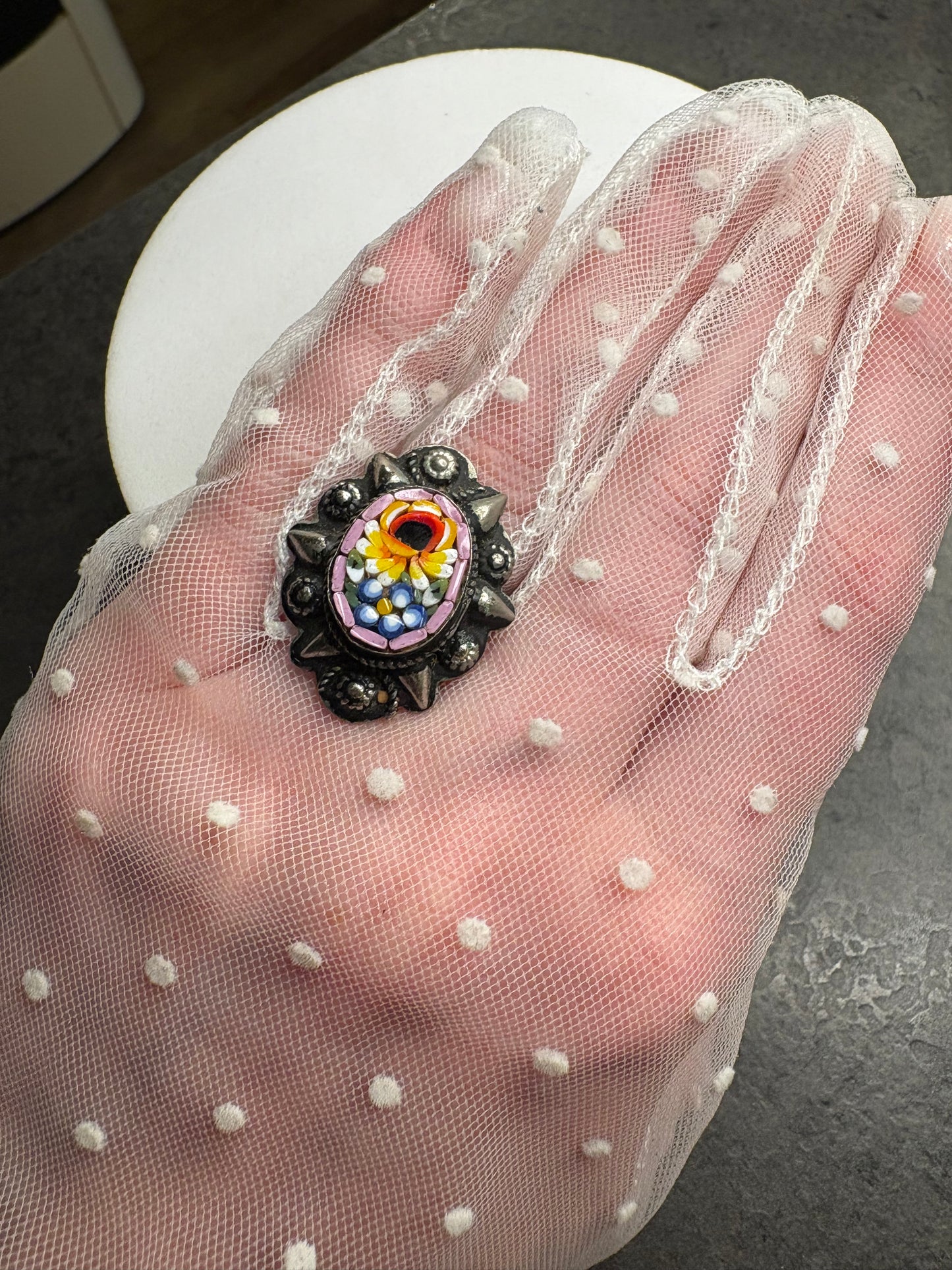 Anello Micro Mosaico