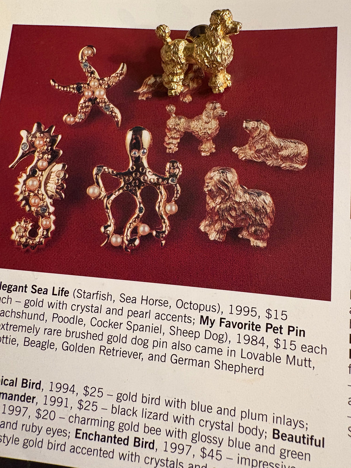 Pin Avon 1984