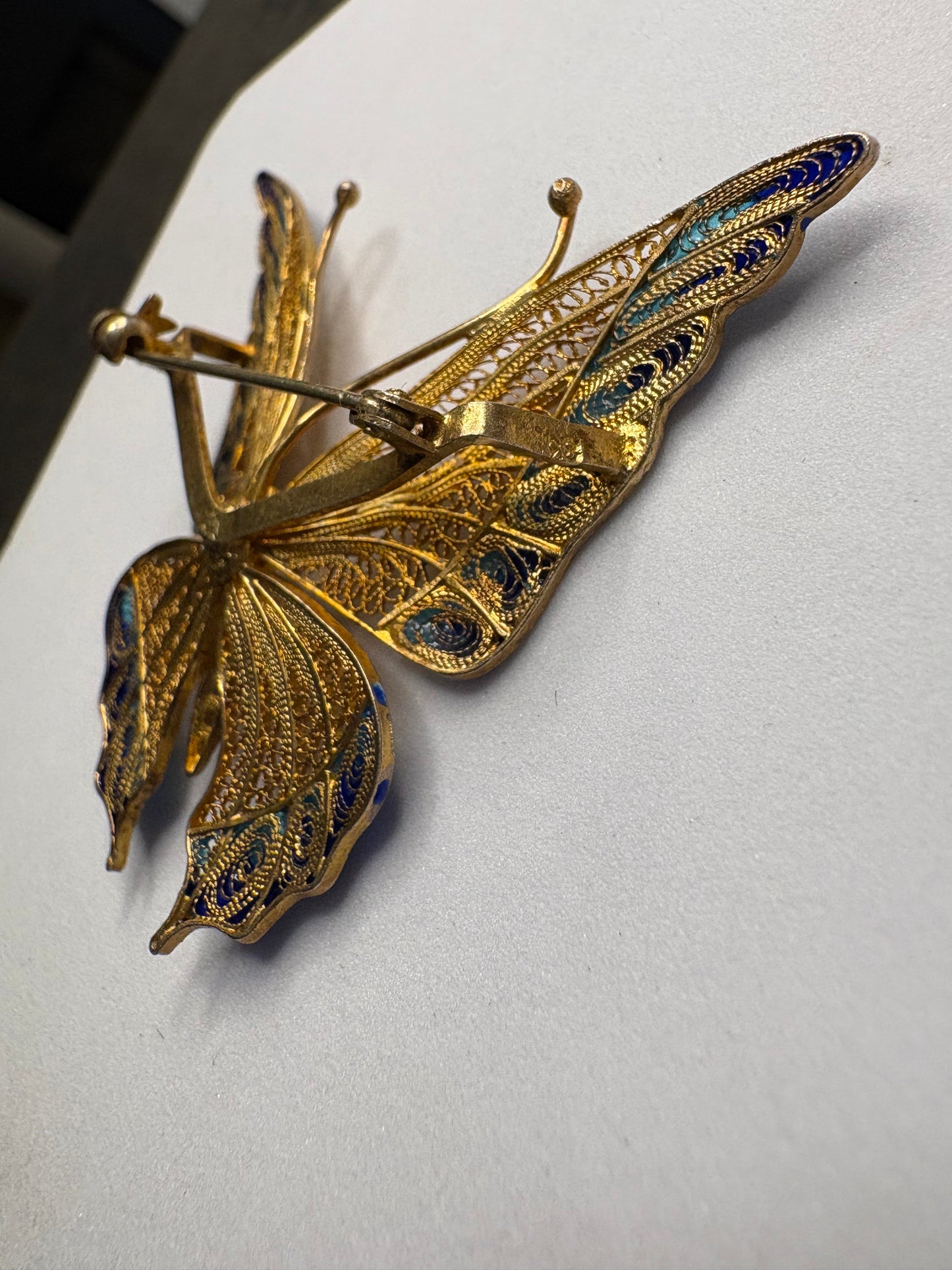 Spilla Argento 835 Filigrana