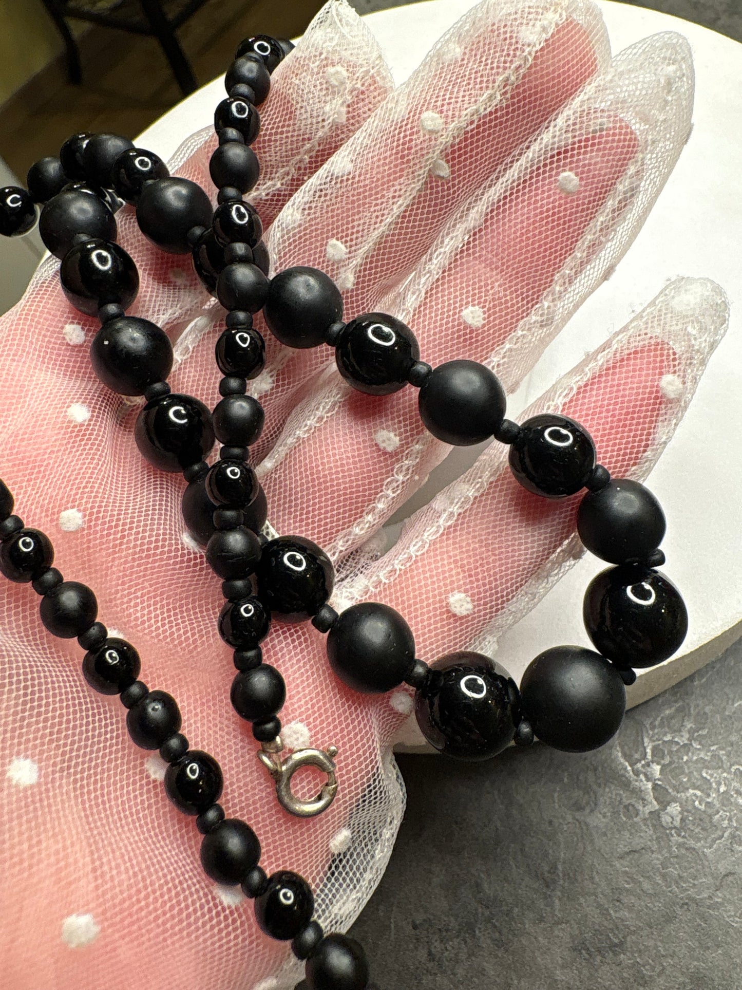 Collana in vetro