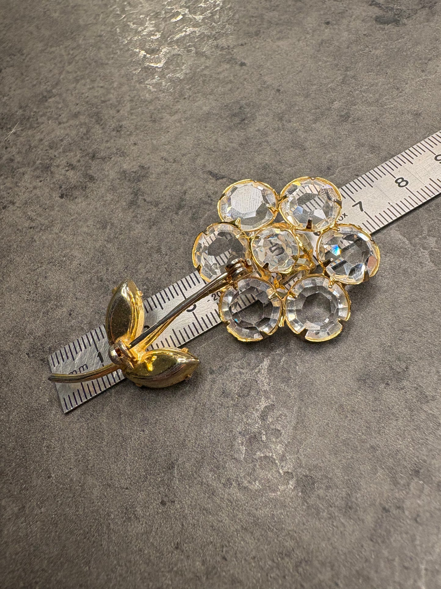 Spilla Fiore “Bezel”