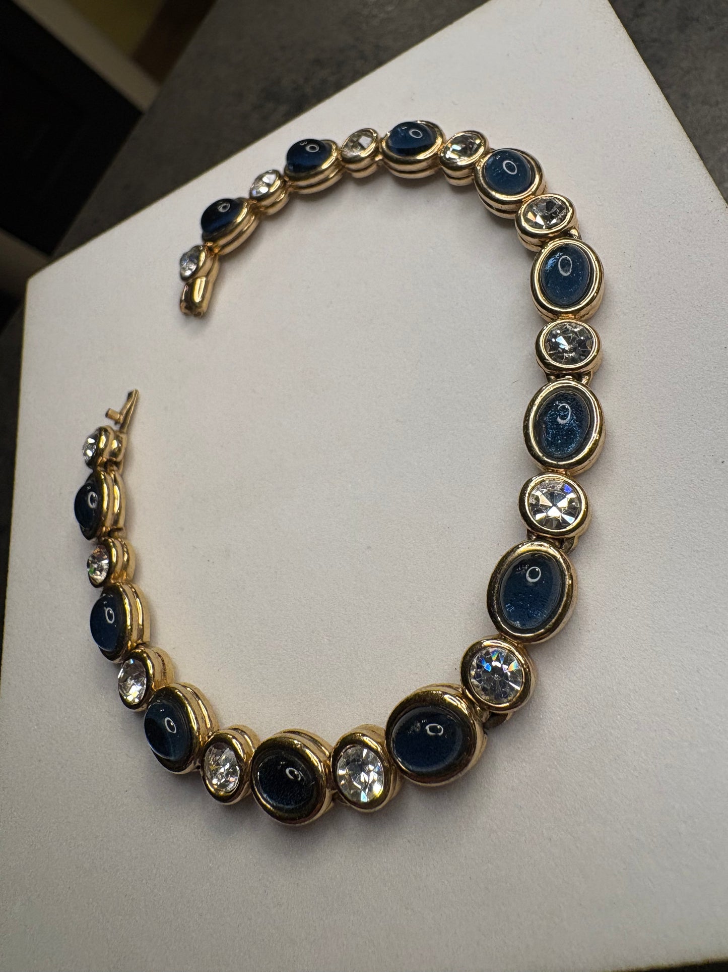 Bracciale Cabochon blu
