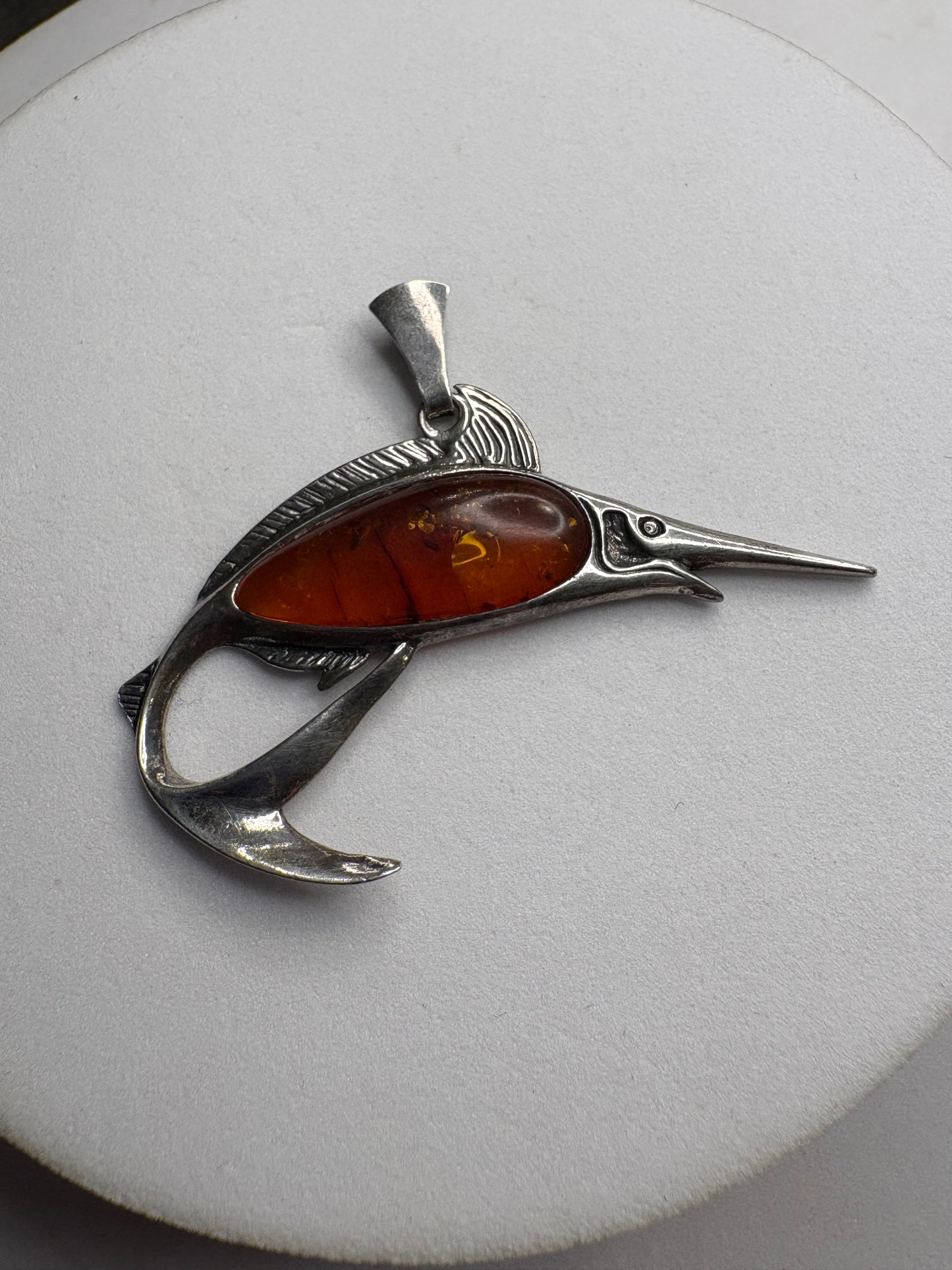 Pendente Argento 925 e Ambra