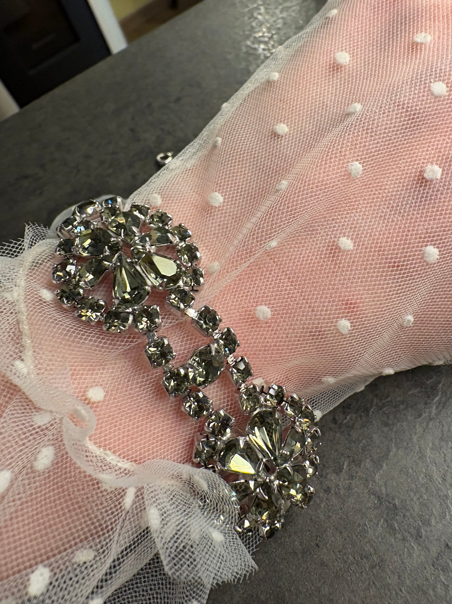 Bracciale Cristalli grigi