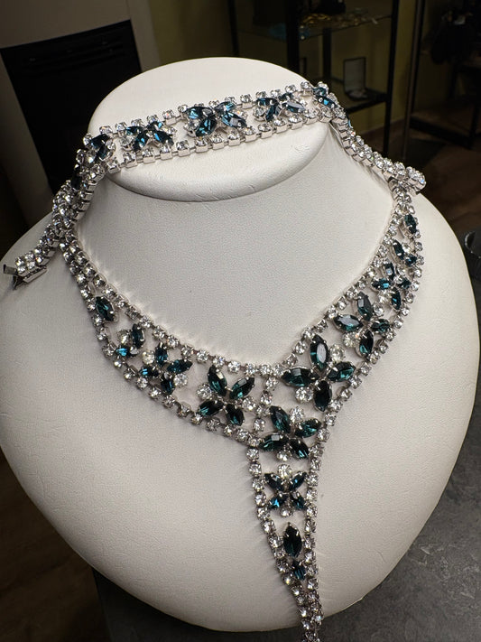 Parure “Fiori Blu”