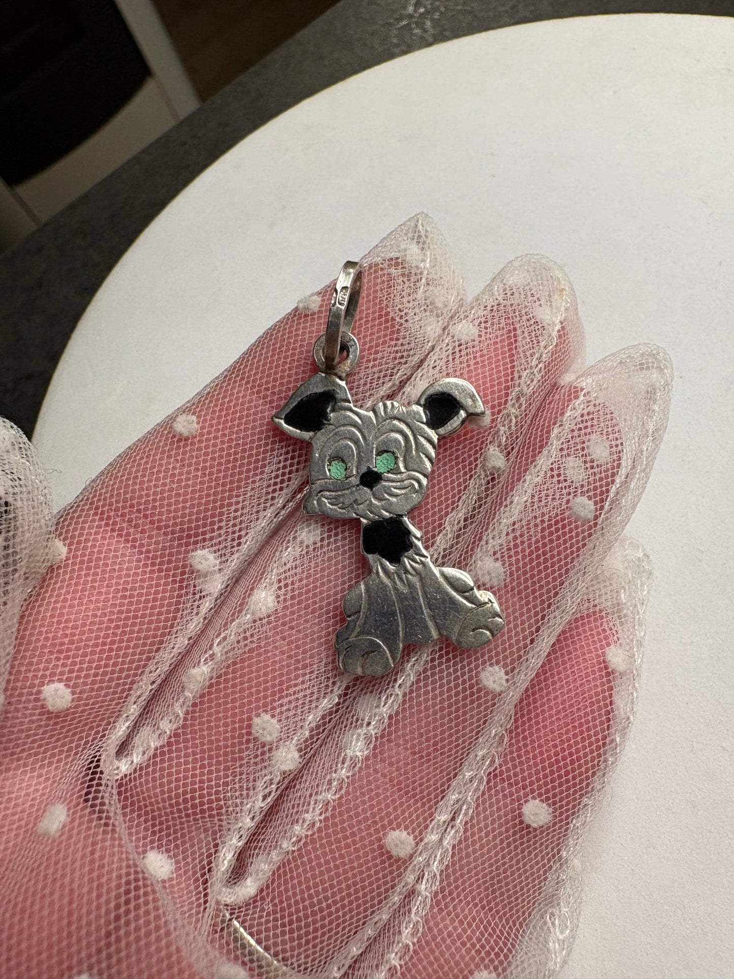 Pendente Argento 800 “Cagnolino”