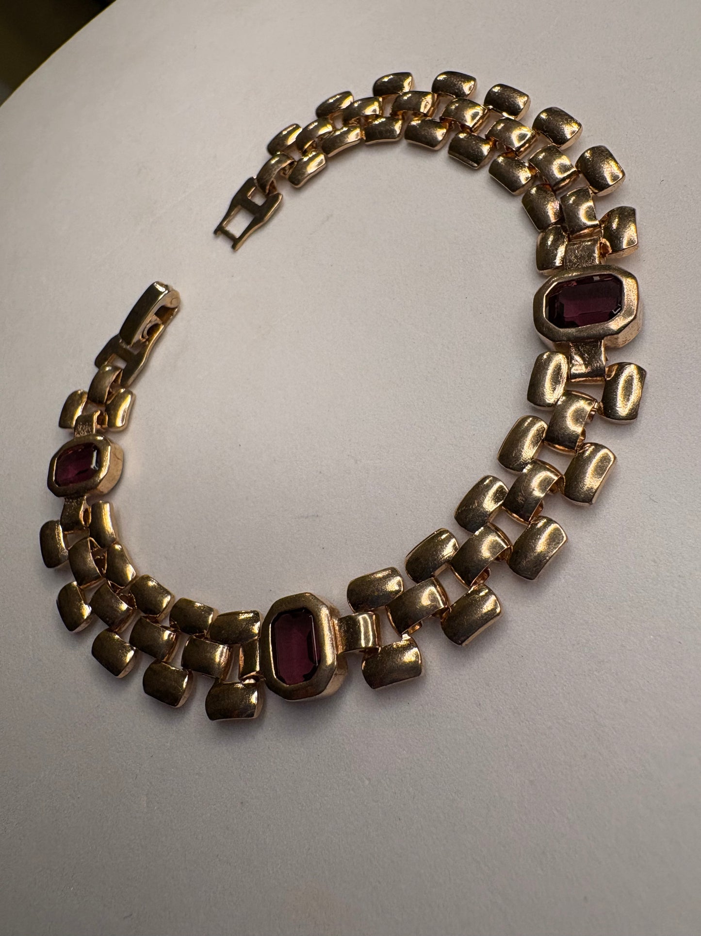 Bracciale Cristalli viola