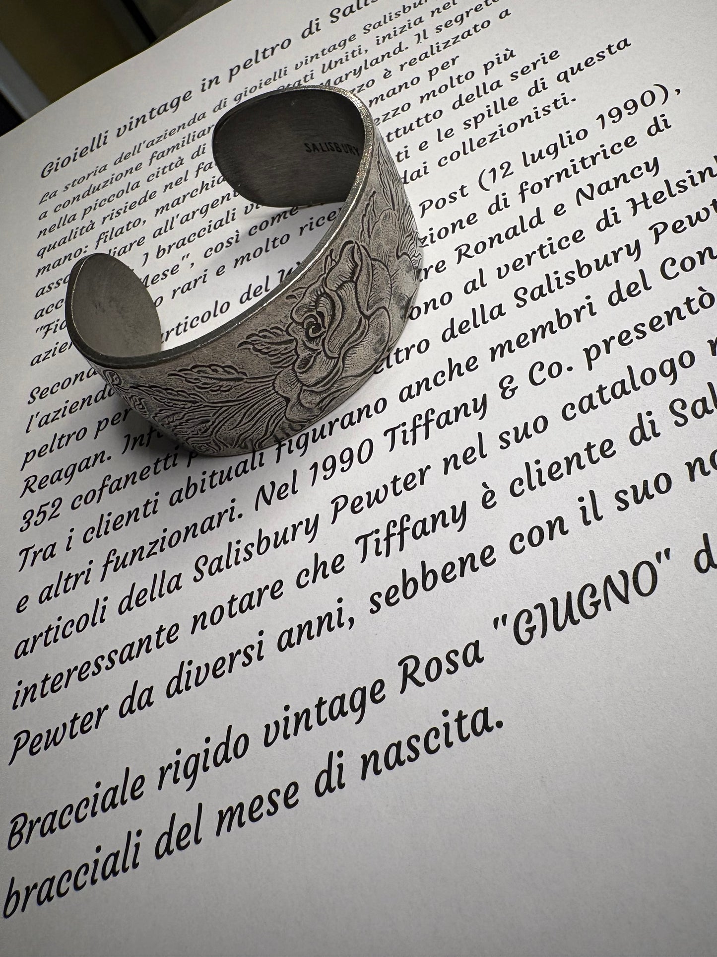 Bracciale Salisbury “Giugno”
