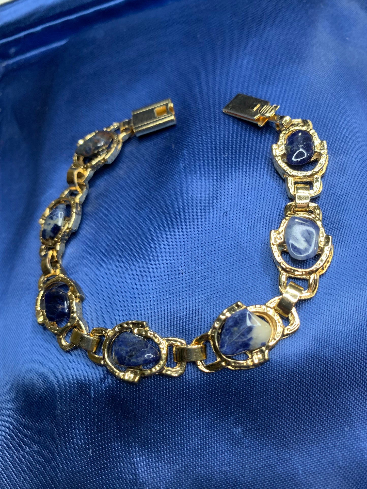 Bracciale pietre blu