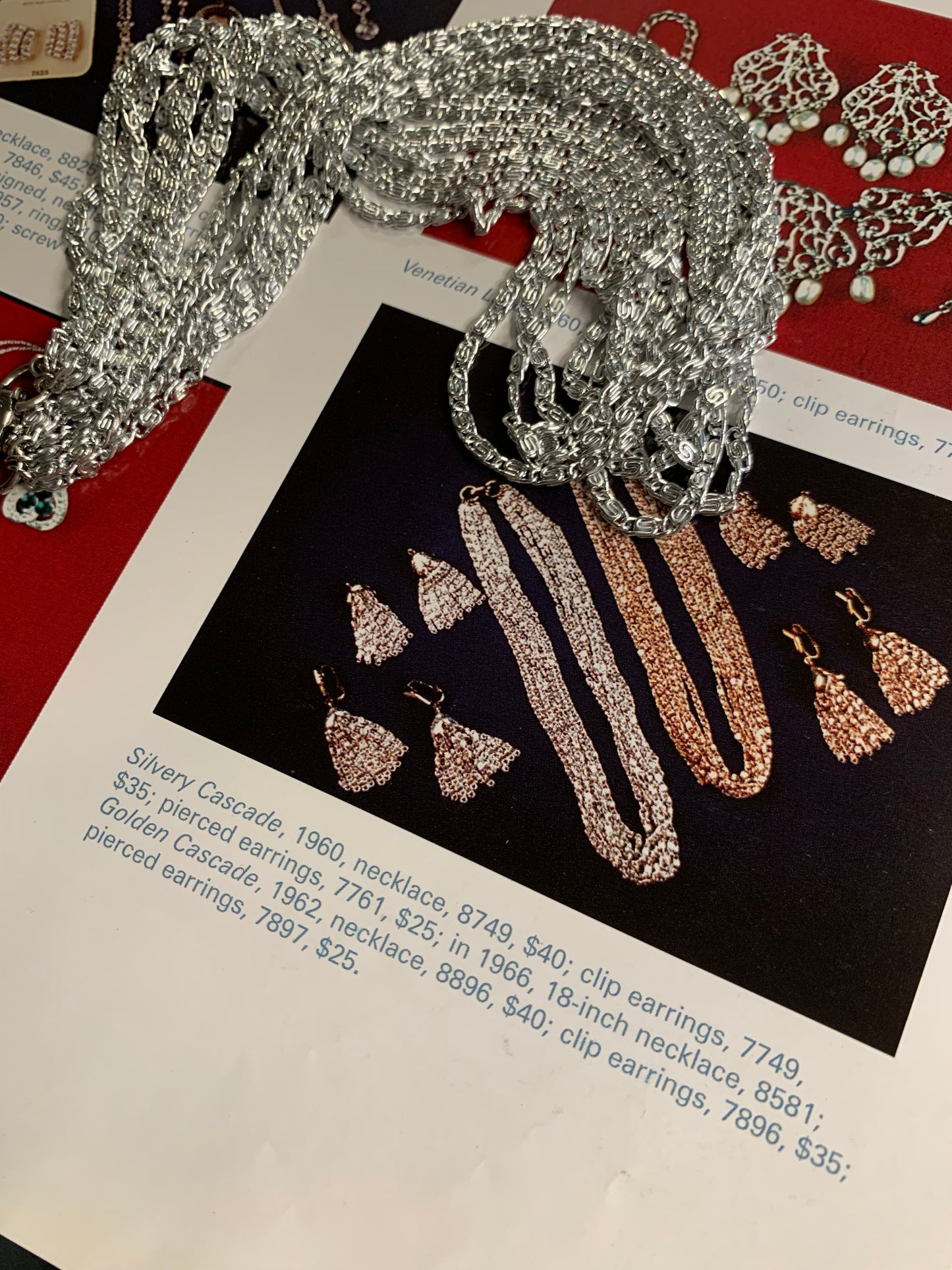 Collier Sarah Coventry 1960.