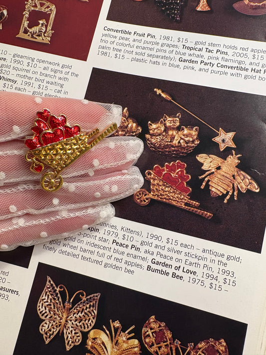 Pin Avon “Garden of Love” – 1994