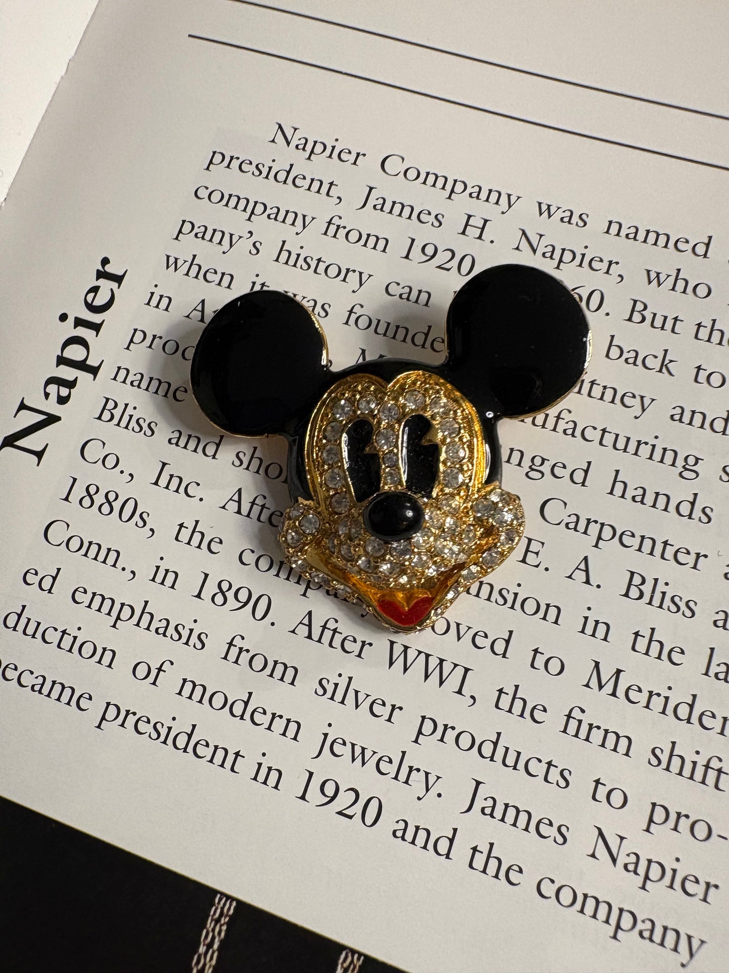 Spilla Disney Napier