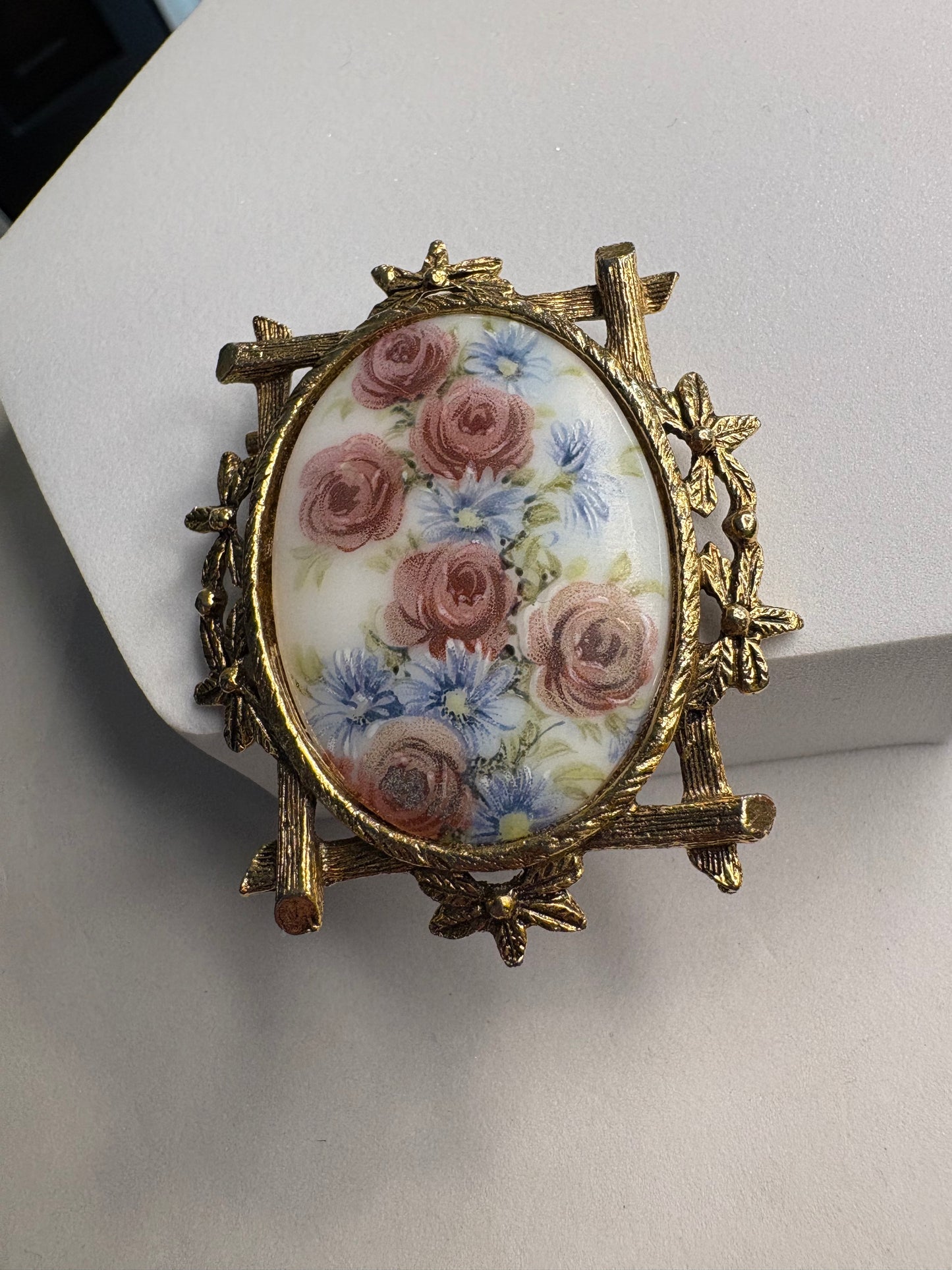 Spilla-Pendente “Fiori”