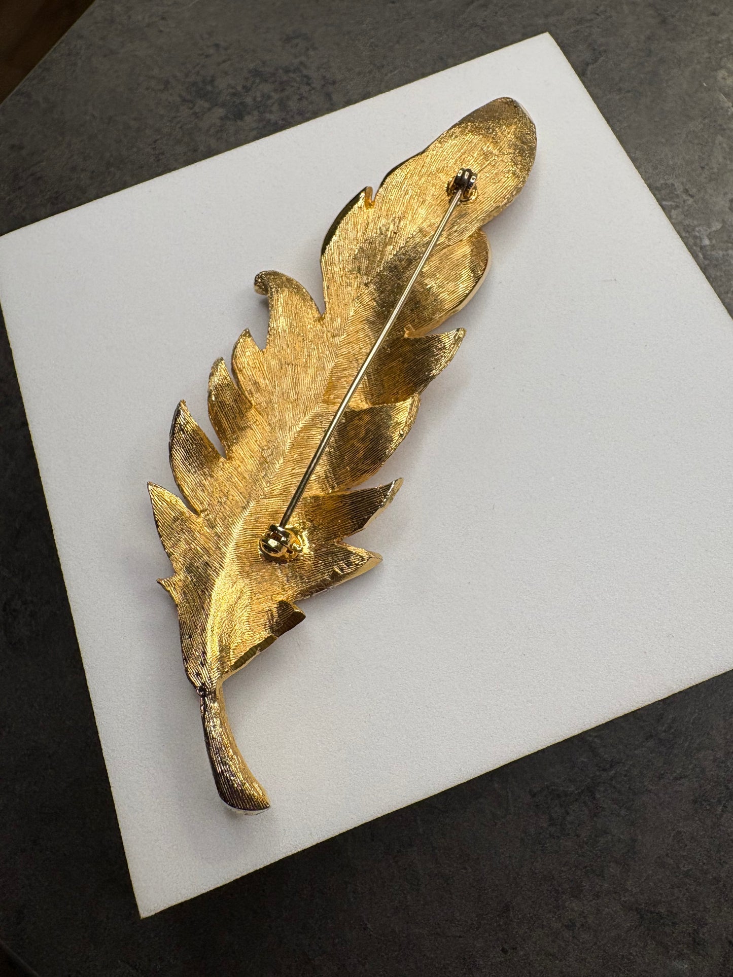 Spilla Foglia grande