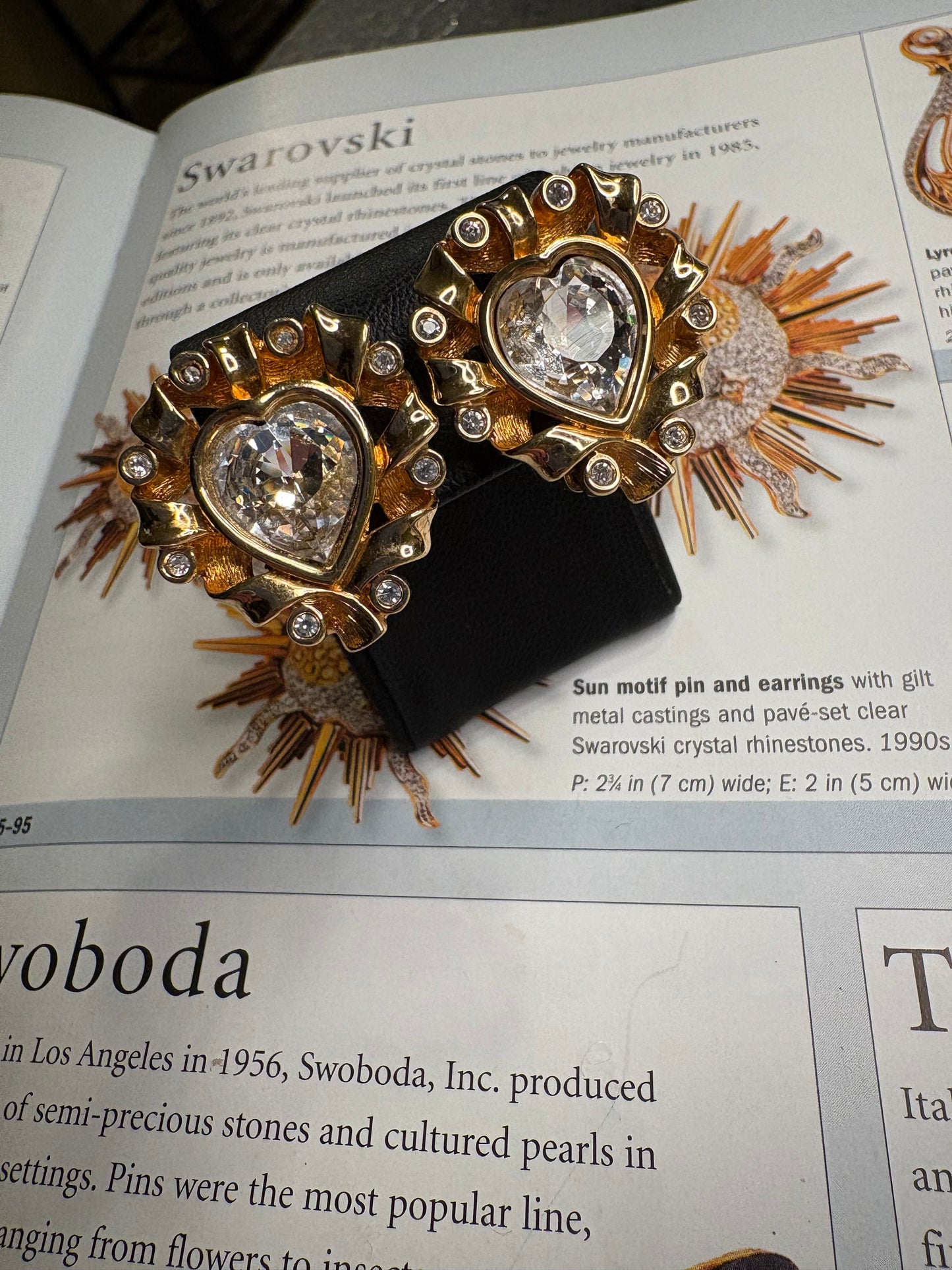 Orecchini a clip Swarovski