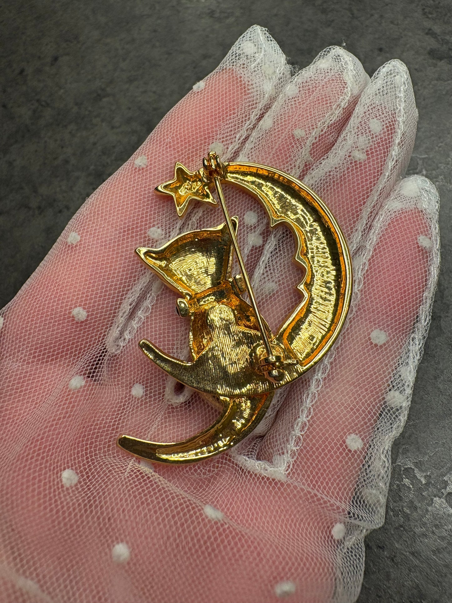 Spilla “Gatto sulla Luna”