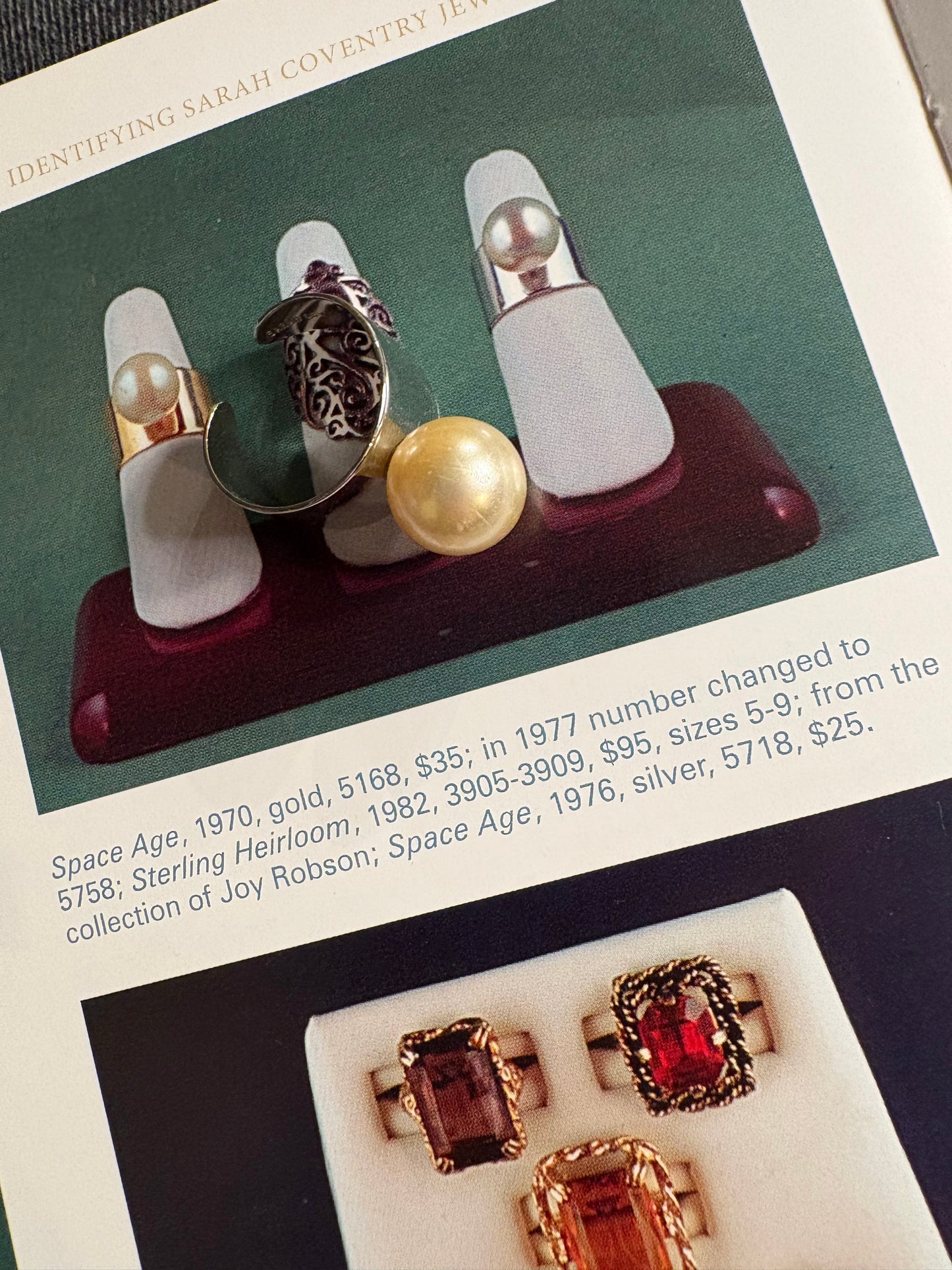 Anello Sarah Coventry 1976