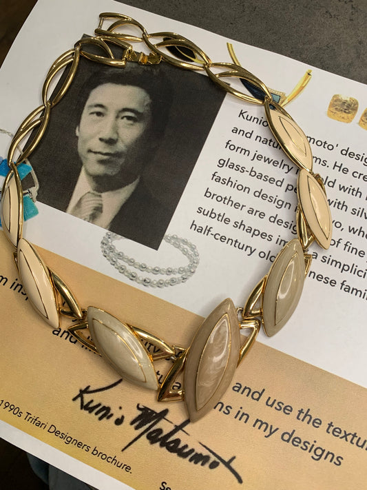 Collier Kunio Matsumoto Trifari