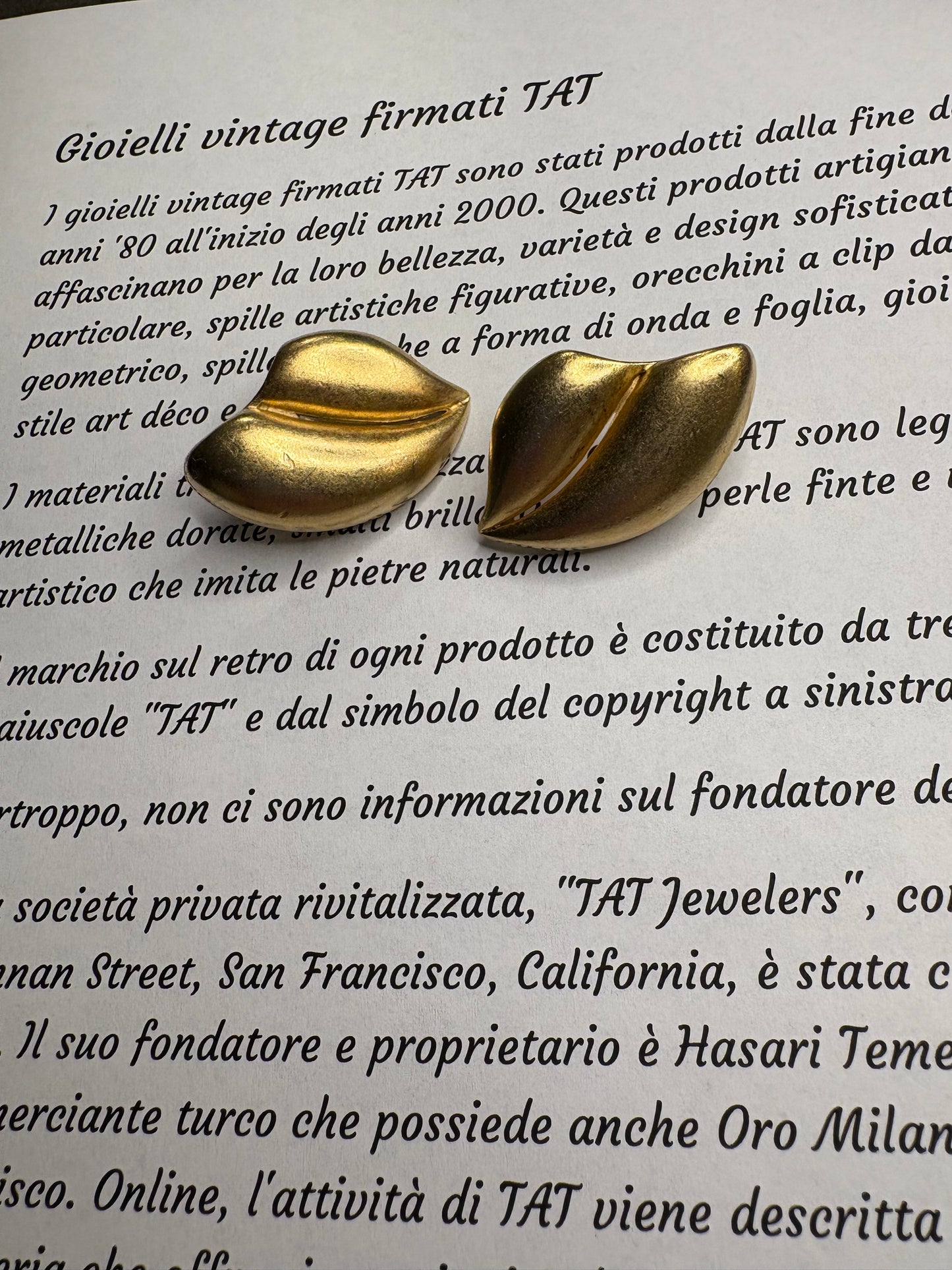 Orecchìni TAT