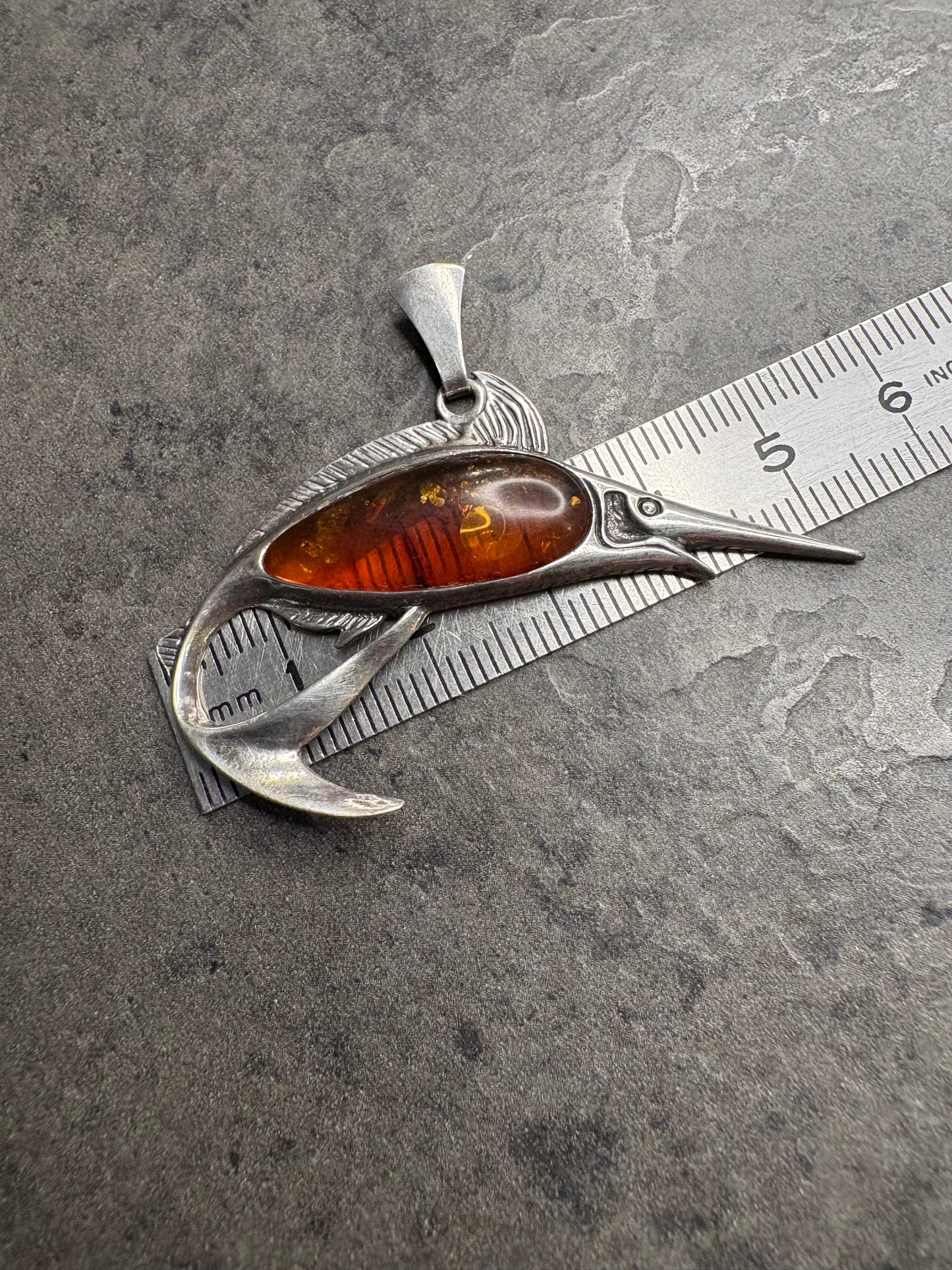 Pendente Argento 925 e Ambra