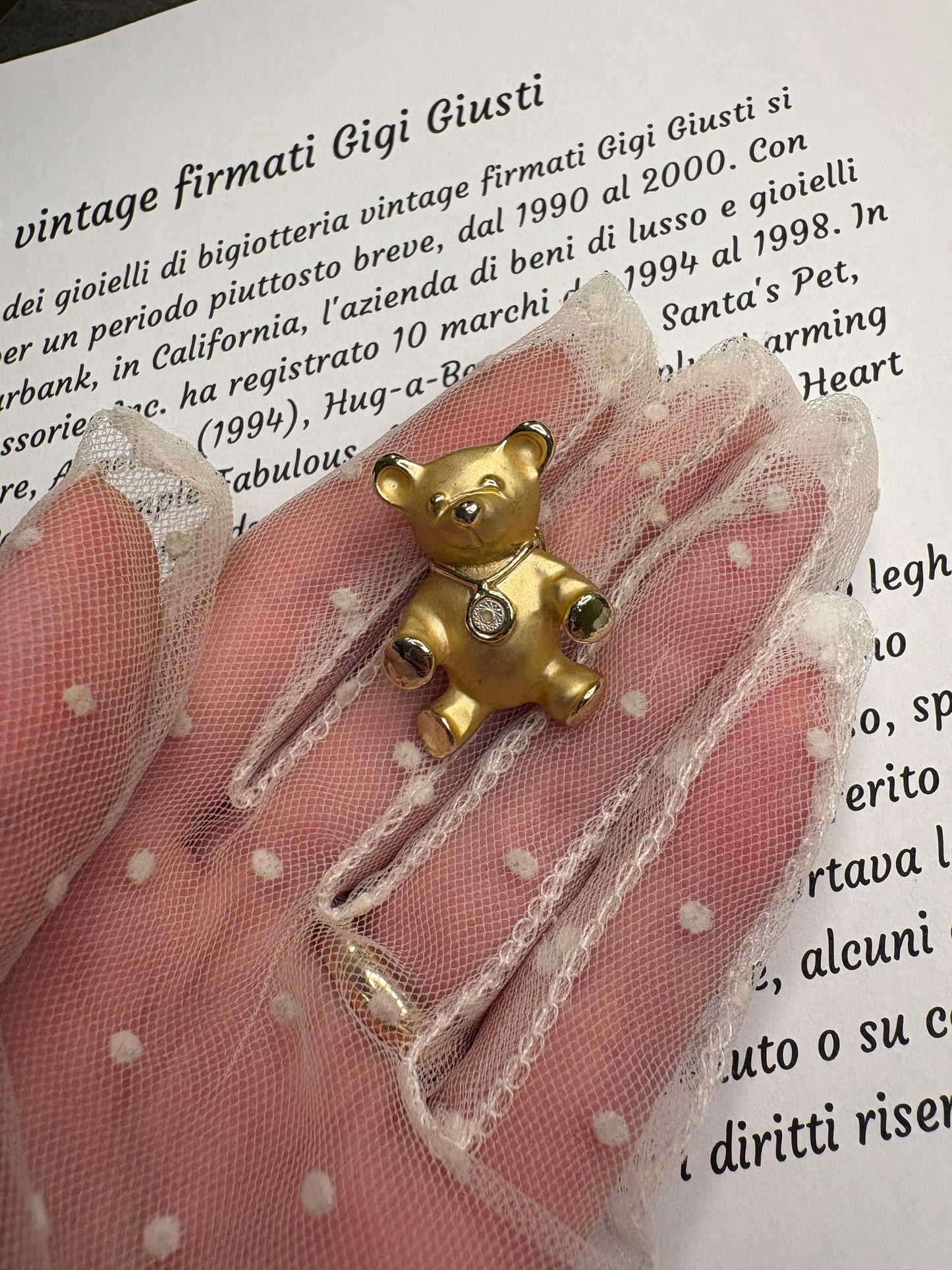 Pin Gigi Giusti